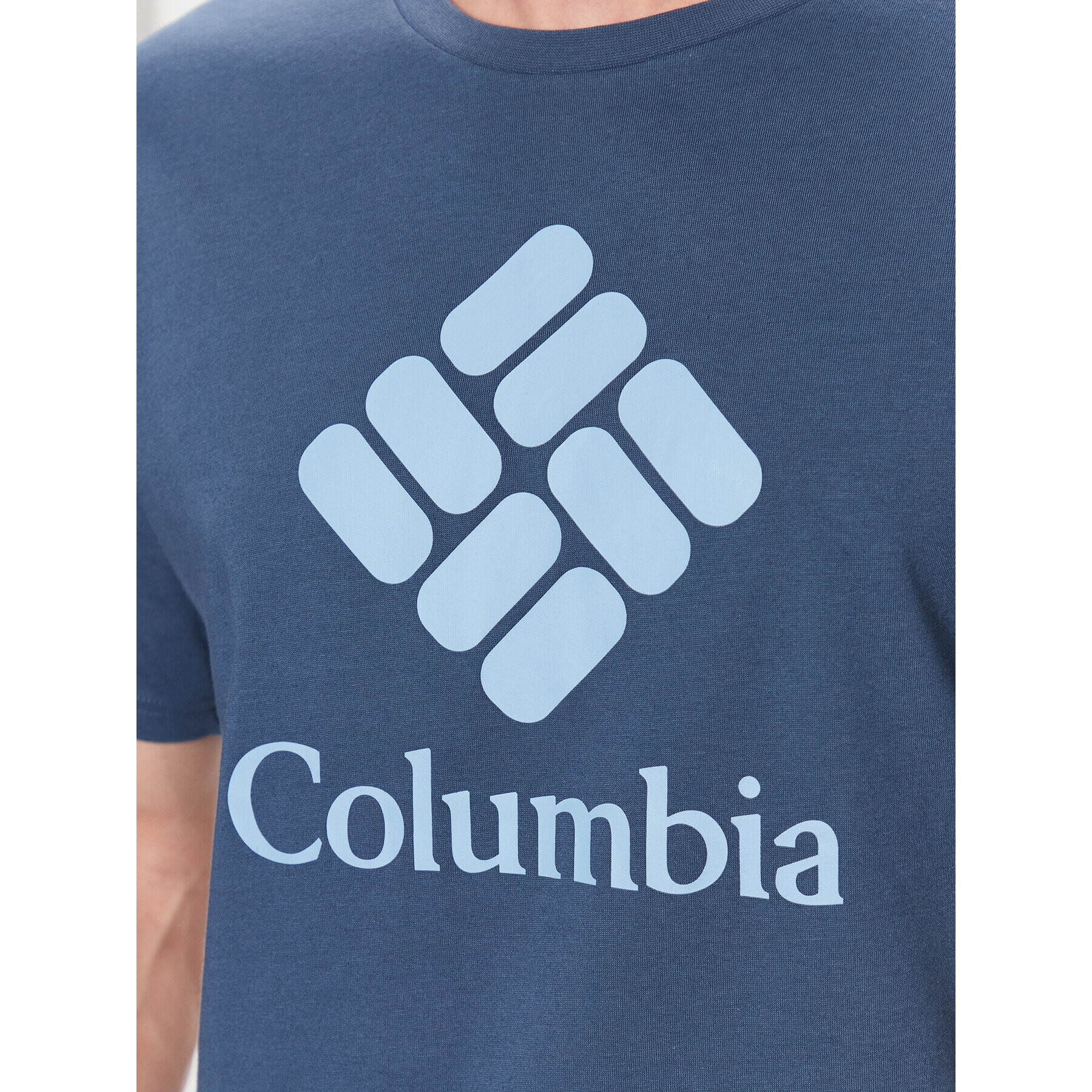 Columbia Tricou Pacific Crossing II 2036472 Albastru Regular Fit - Pled.ro