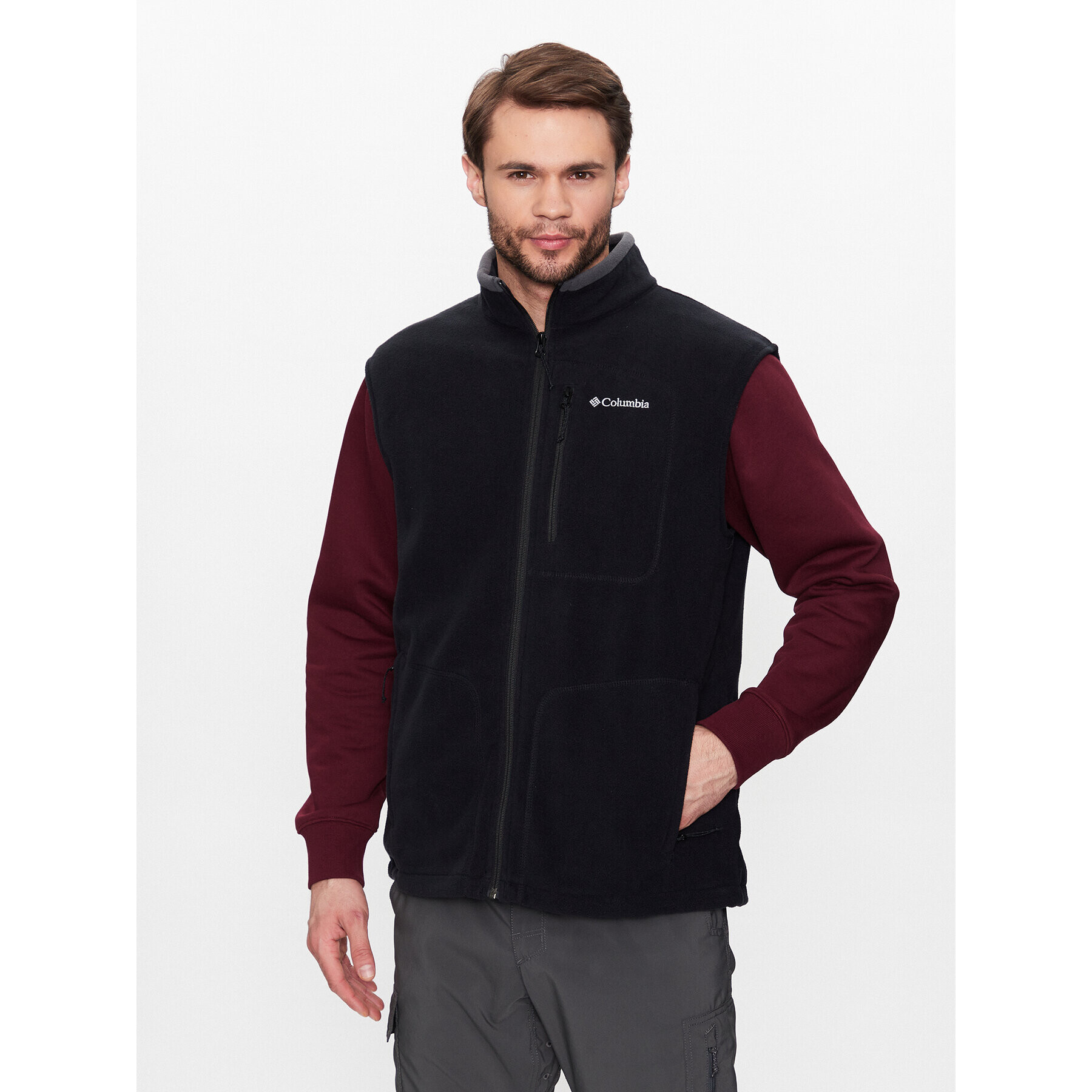 Columbia Vestă Fast Trek™ 1460001 Negru Regular Fit - Pled.ro