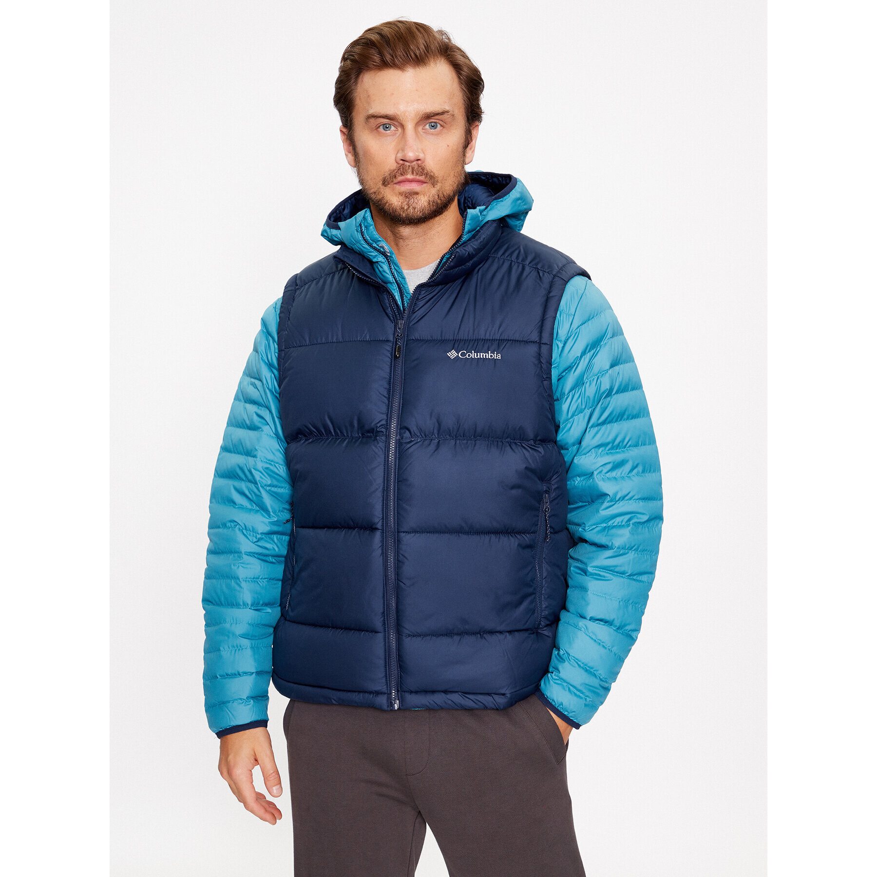 Columbia Vestă Pike Lake™ II Vest Albastru Regular Fit - Pled.ro