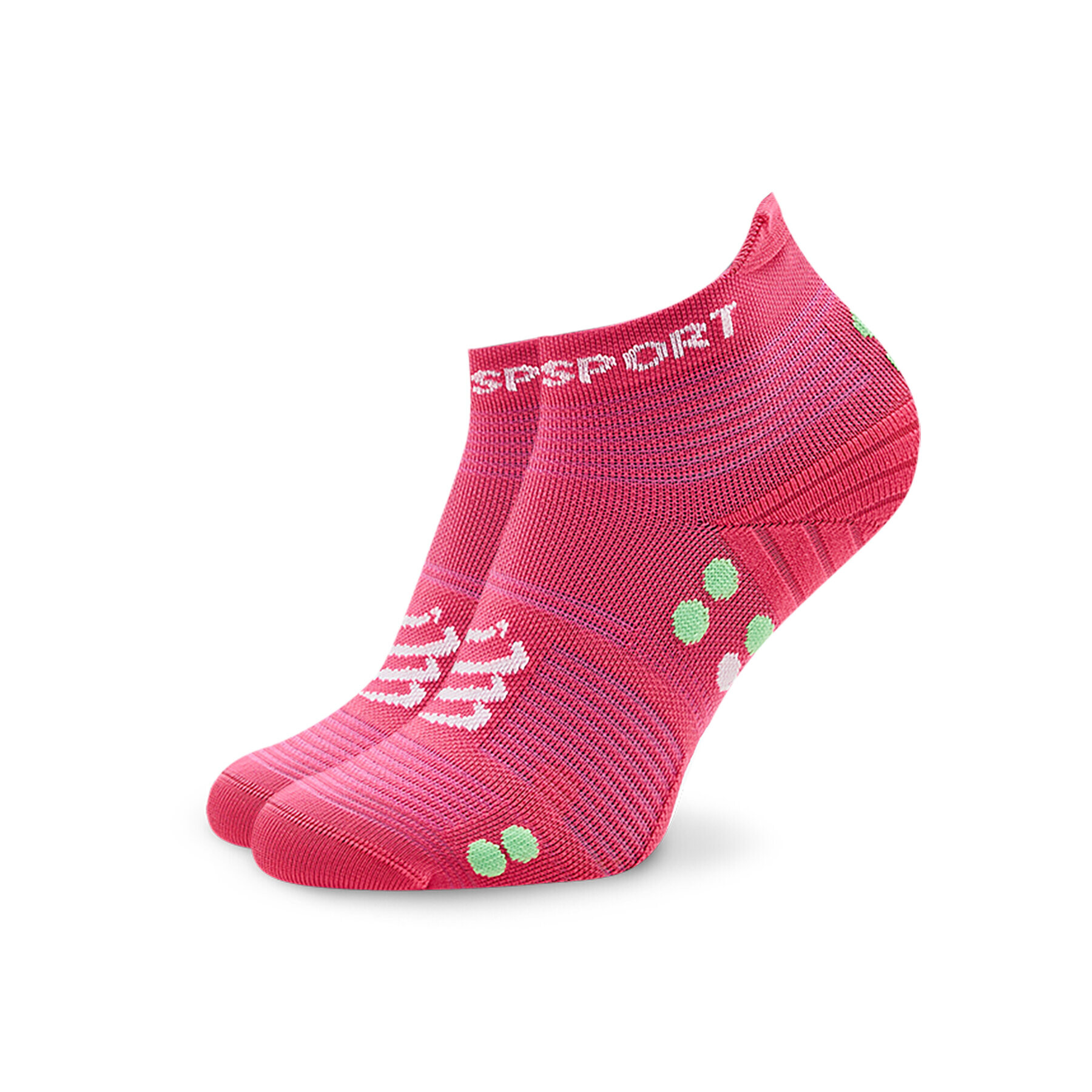 Compressport Șosete Medii Unisex Pro Racing Socks v4.0 Run Low XU00047B Roz - Pled.ro