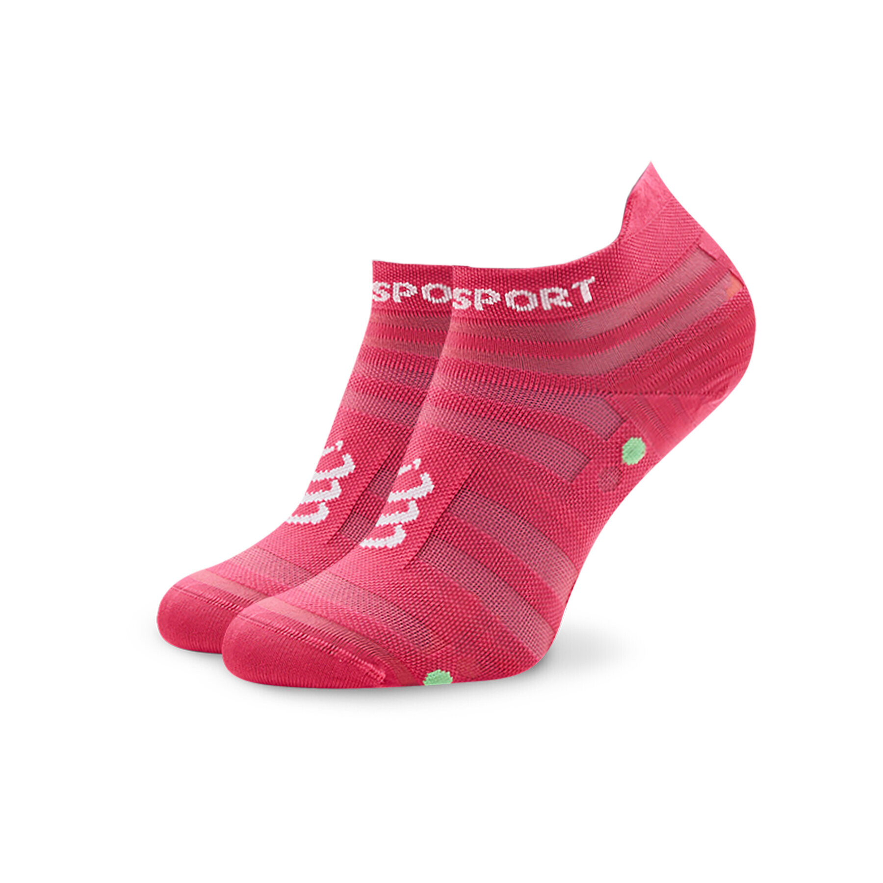 Compressport Șosete Medii Unisex Pro Racing Socks v4.0 Ultralight Run Low XU00051B Roz - Pled.ro