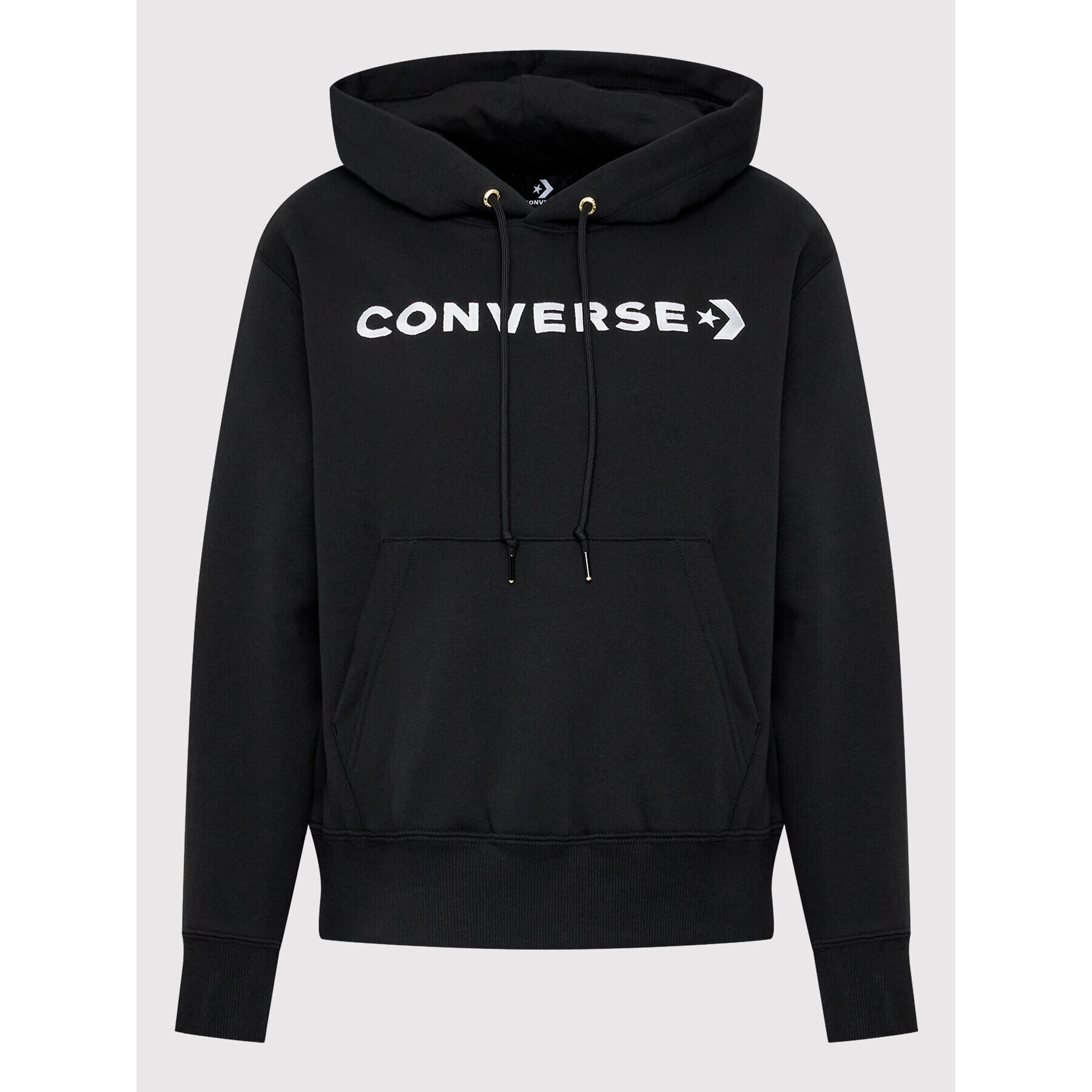 Converse Bluză Icon Play 10023970-A01 Negru Regular Fit - Pled.ro