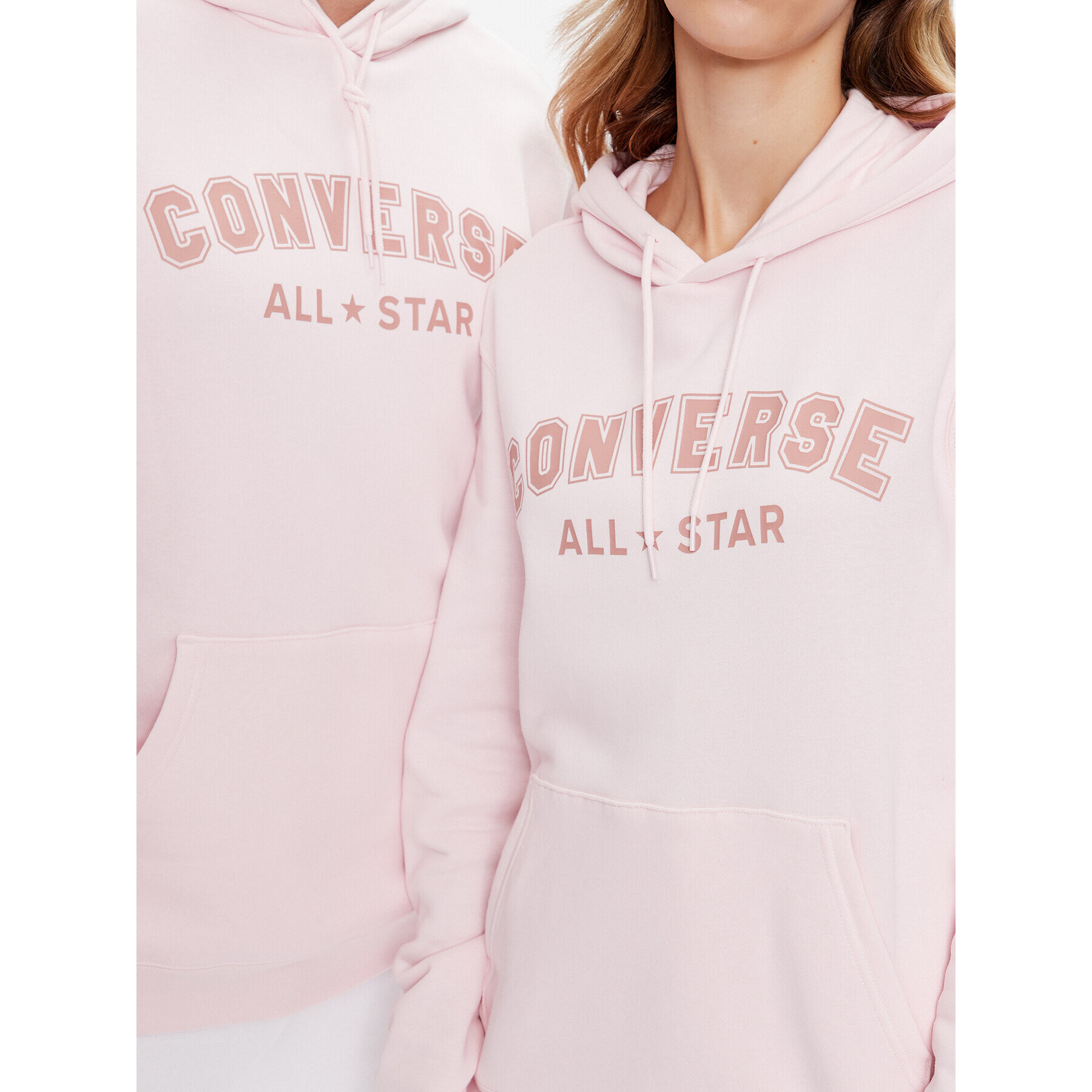 Converse Bluză Unisex 10025411-A02 Roz Standard Fit - Pled.ro