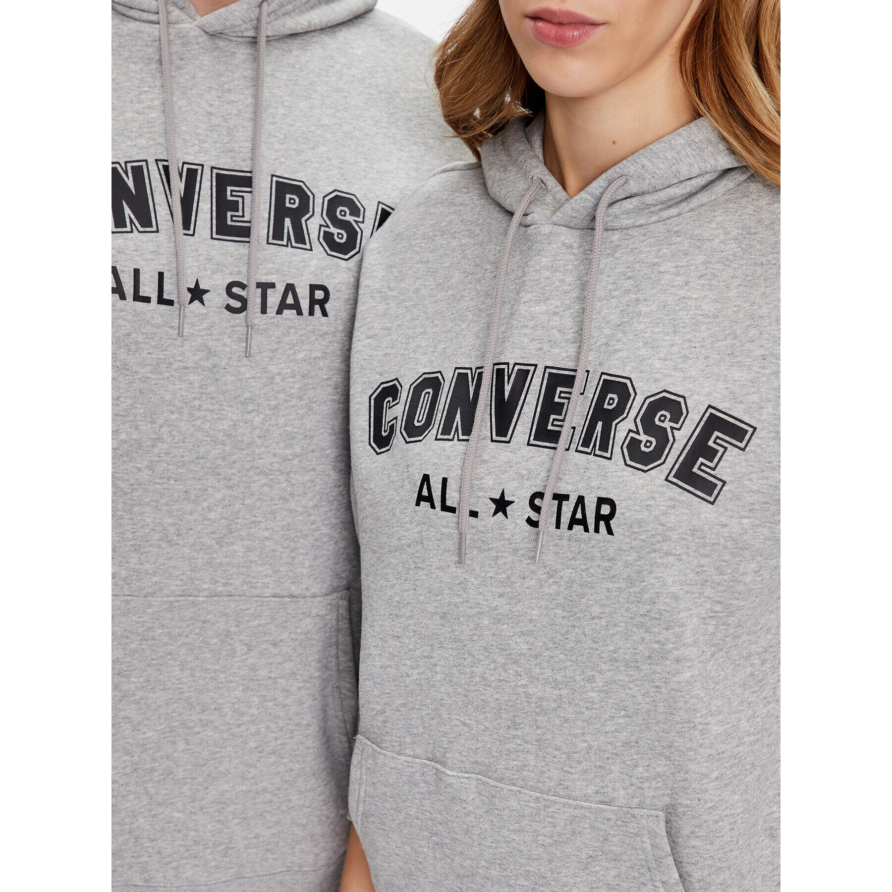 Converse Bluză Unisex 10025411-A04 Gri Standard Fit - Pled.ro