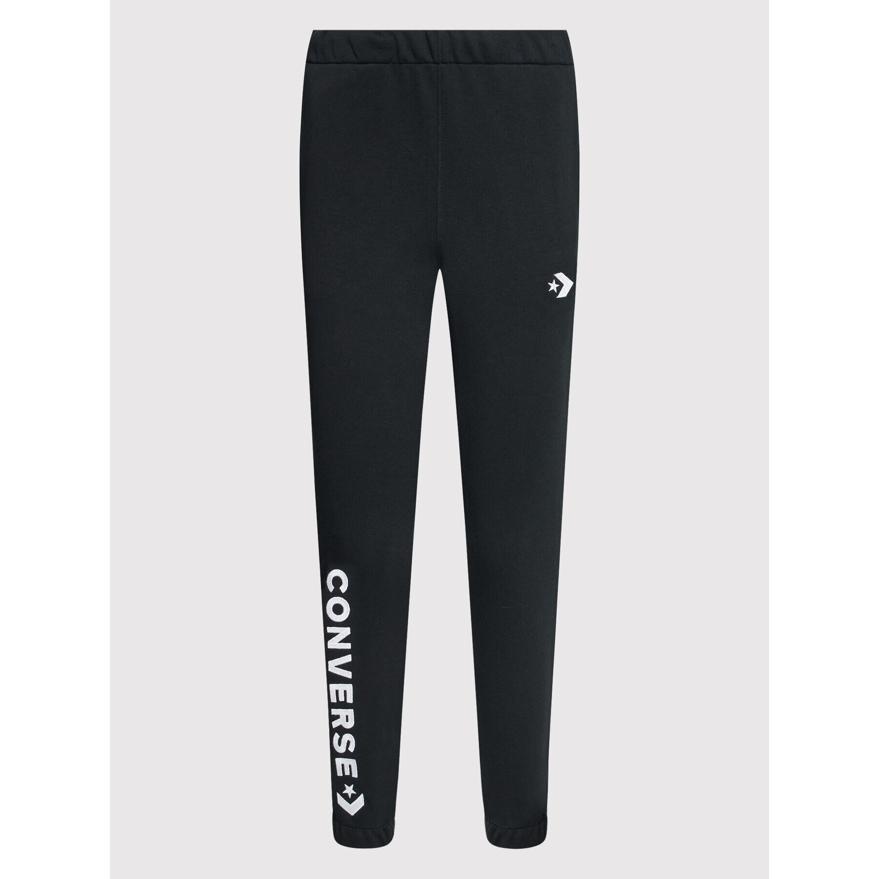 Converse Pantaloni trening 10022979-A01 Negru Regular Fit - Pled.ro