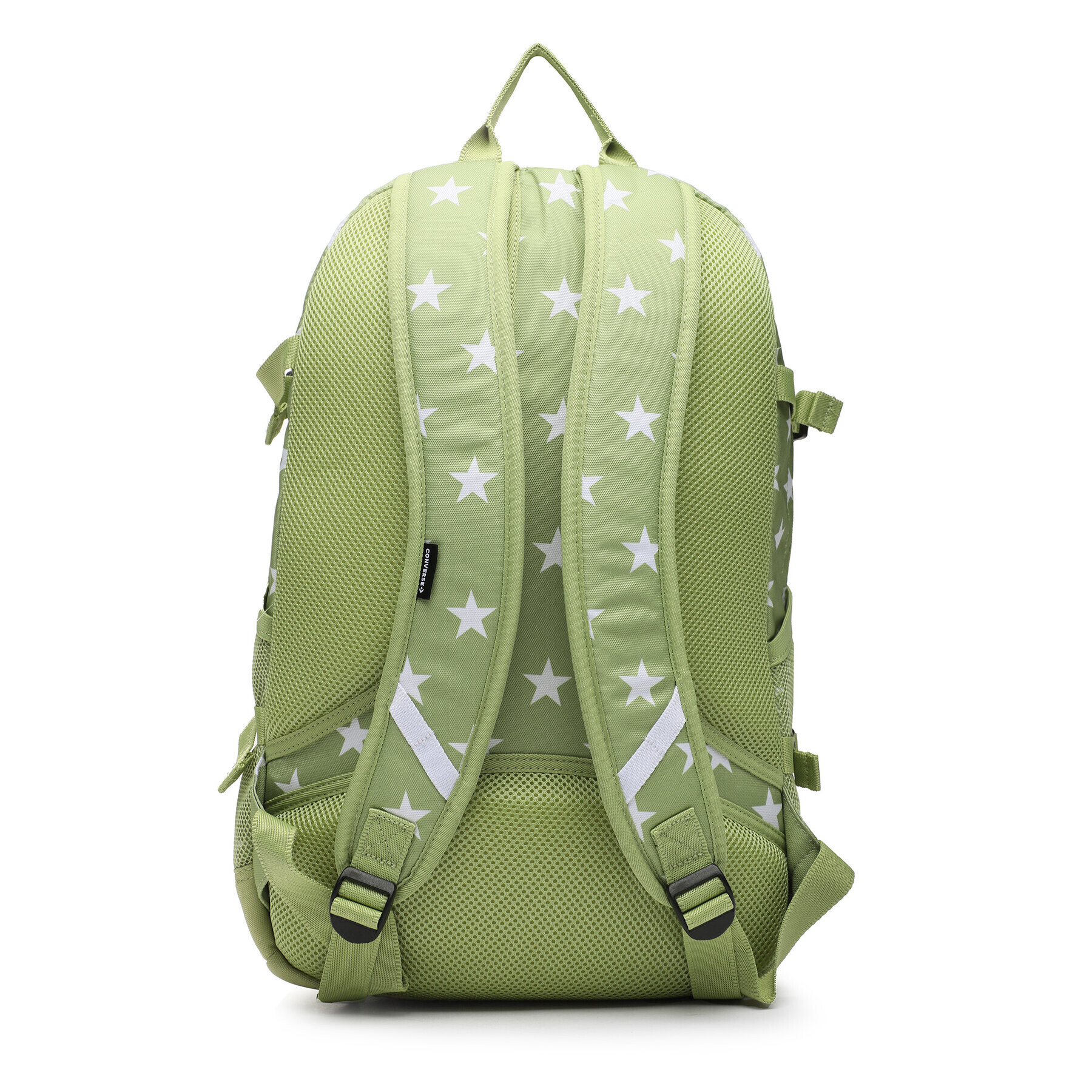 Converse Rucsac Straight Edge - Stars 10022408-A23 Verde - Pled.ro