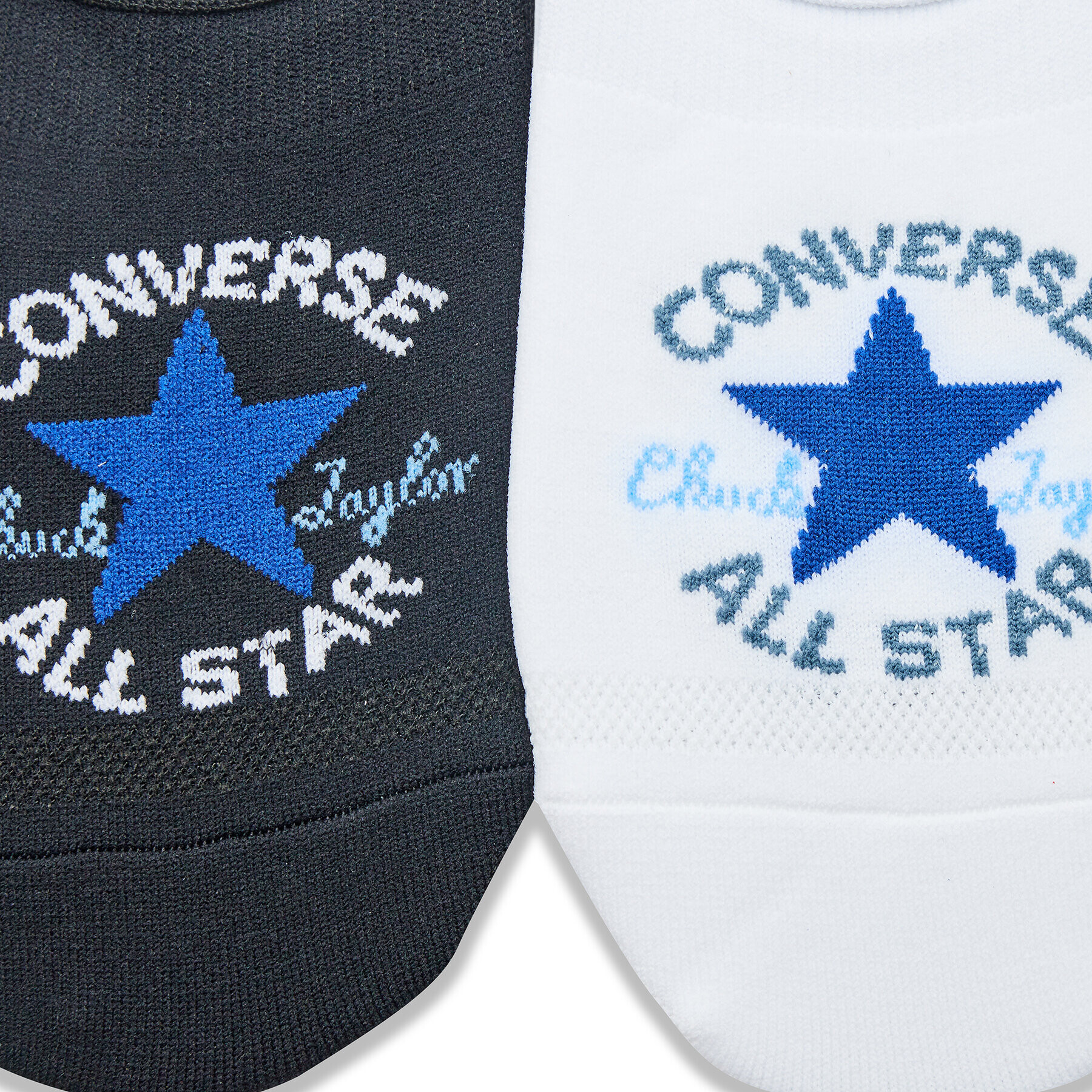 Converse Set de 2 perechi de șosete scurte pentru bărbați E1207A-2020 Negru - Pled.ro