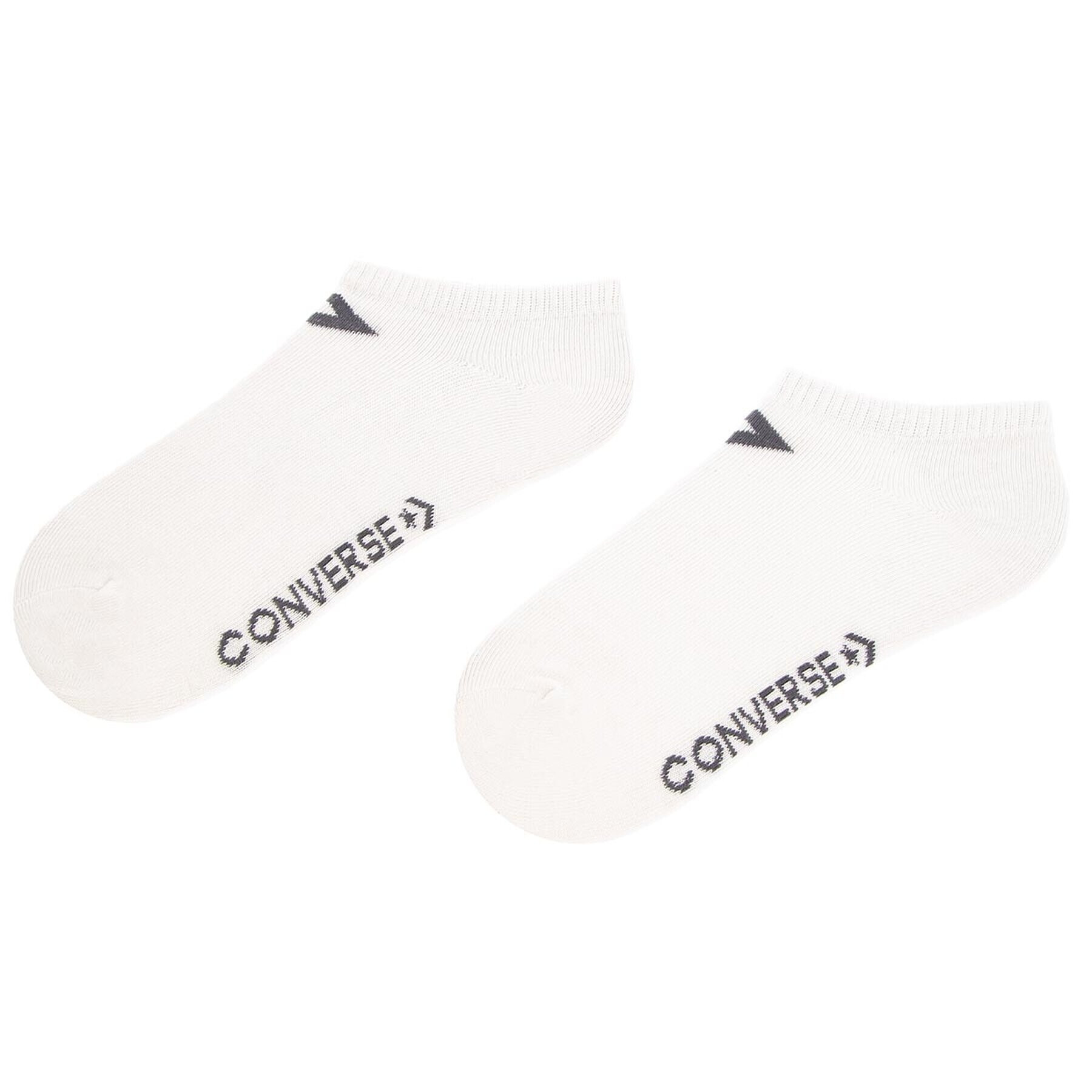 Converse Set de 3 perechi de șosete medii de damă E751A-3009 Gri - Pled.ro