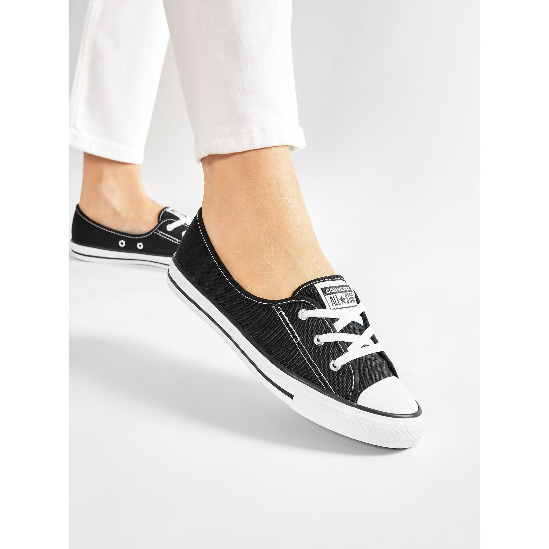 Converse Teniși Ctas Bellet Lace Slip 566775C Negru - Pled.ro