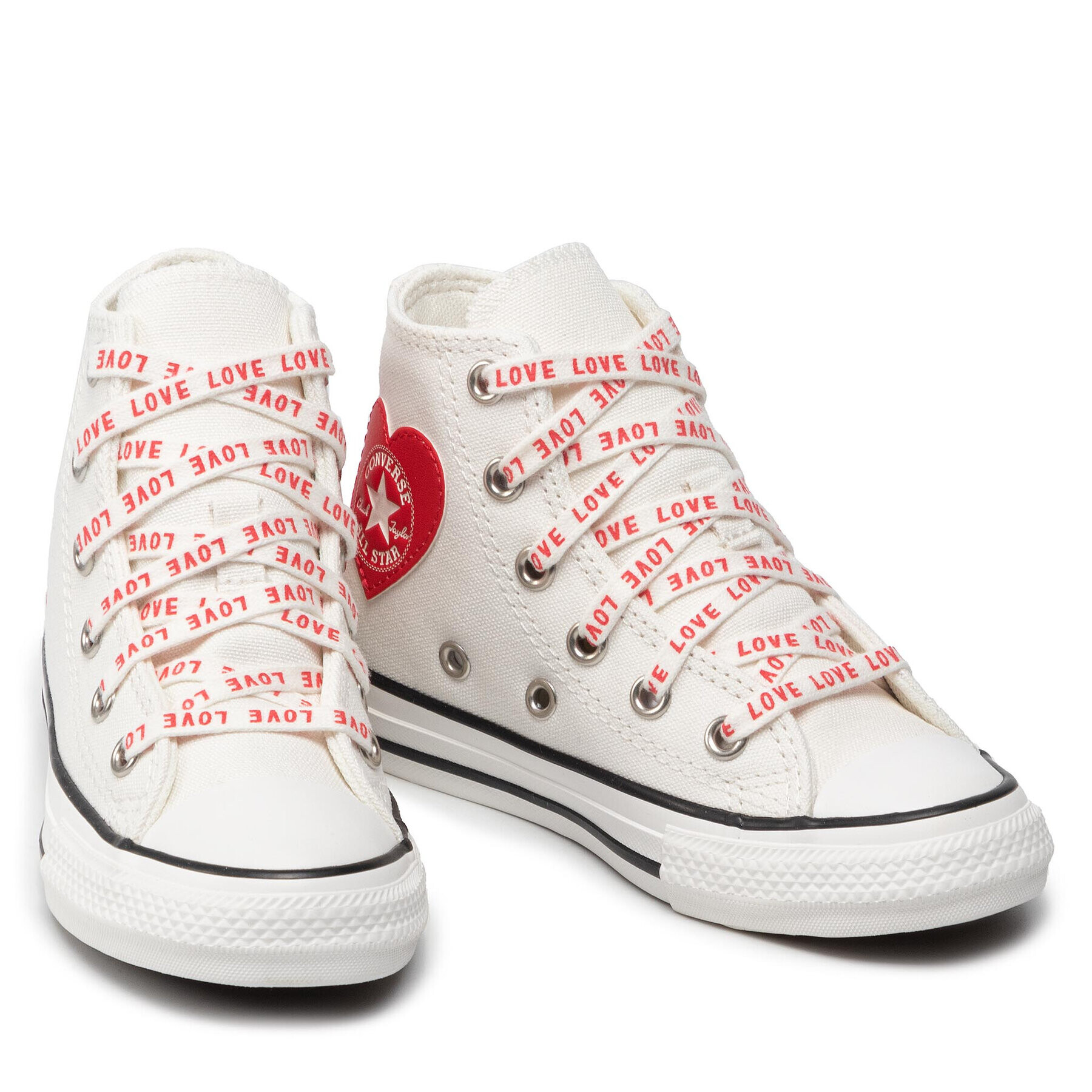 Converse Teniși Ctas Hi A01604C Alb - Pled.ro