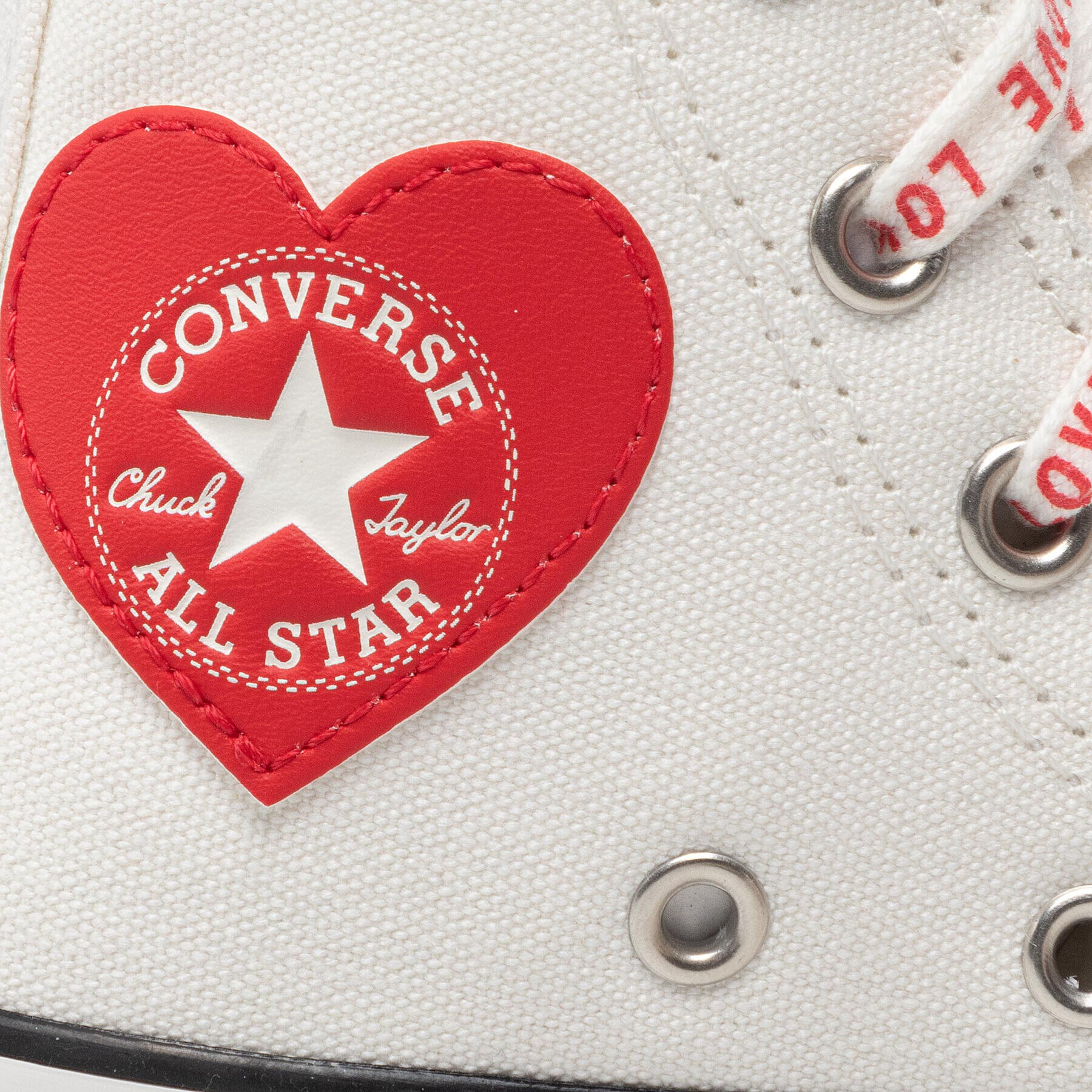 Converse Teniși Ctas Hi A01604C Alb - Pled.ro