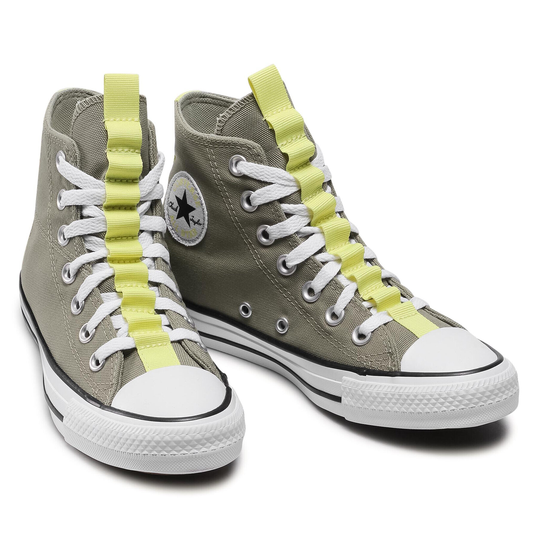 Converse Teniși Ctas Hi Light Fiel 170132C Verde - Pled.ro