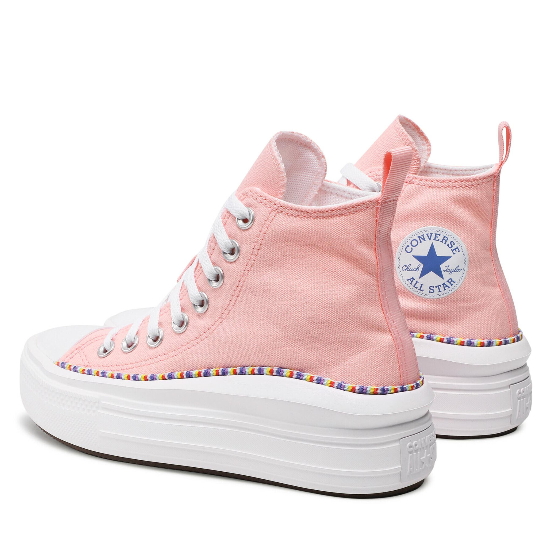 Converse Teniși Ctas Move Hi 272853C Roz - Pled.ro