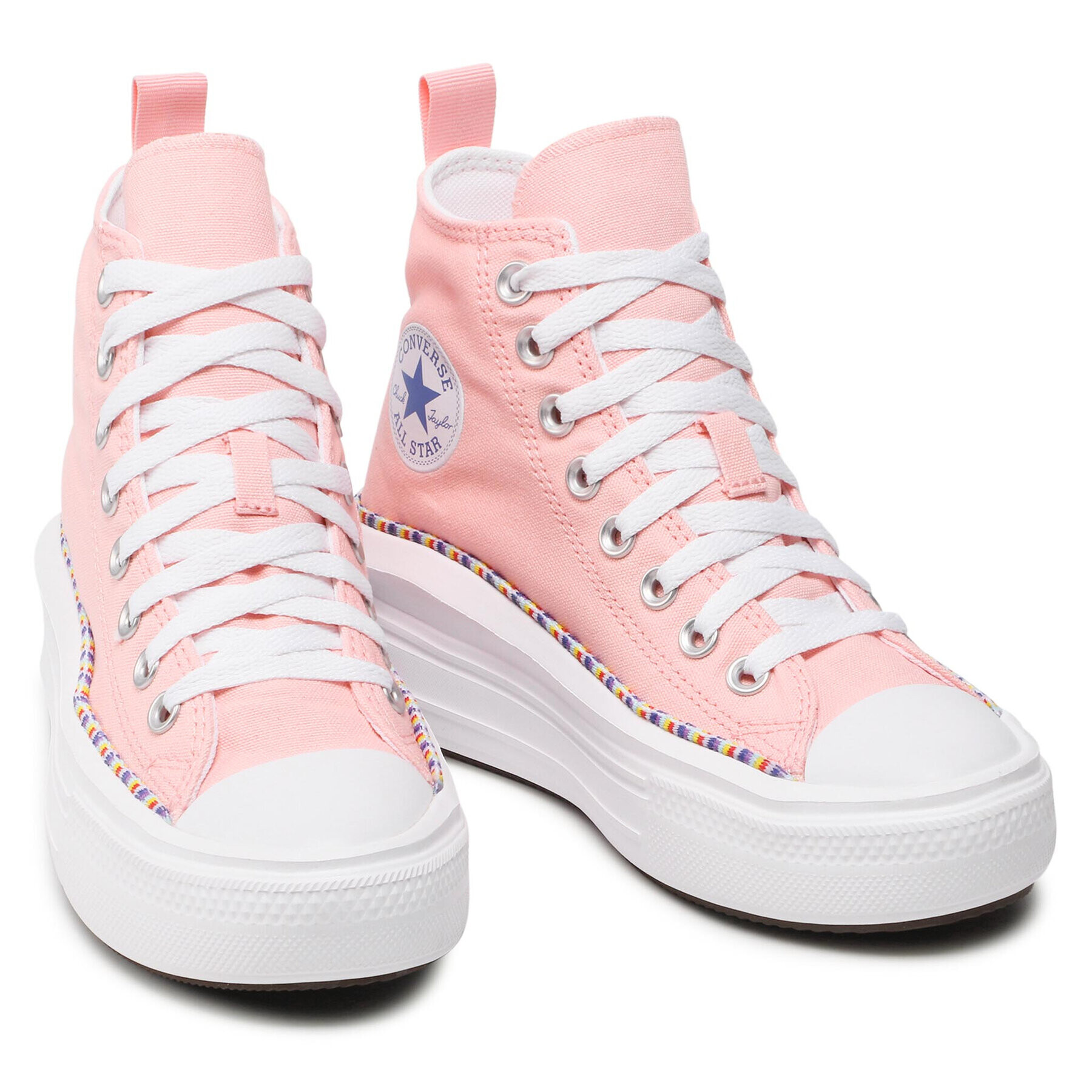 Converse Teniși Ctas Move Hi 272853C Roz - Pled.ro