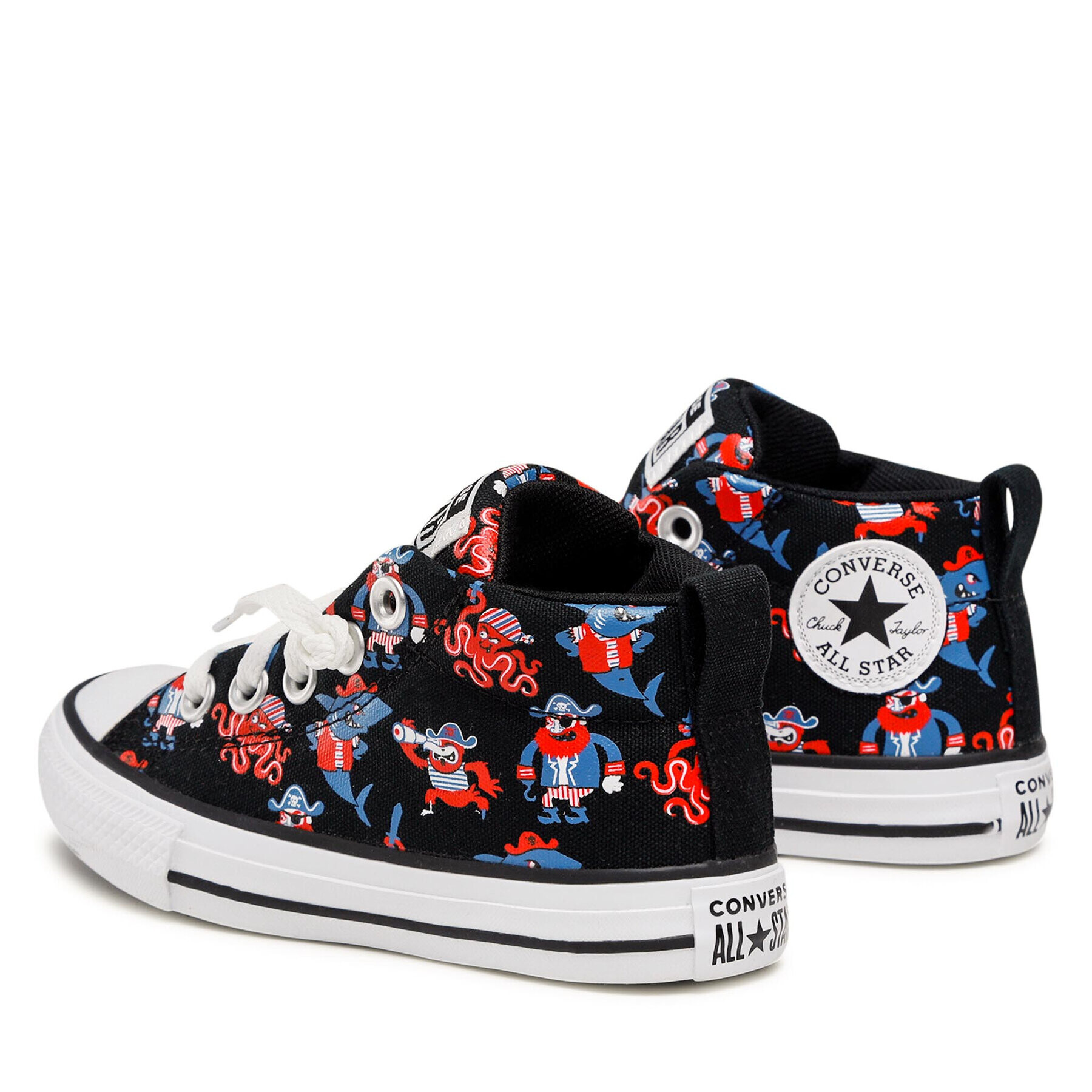 Converse Teniși Ctas Street Mid 672732C Negru - Pled.ro