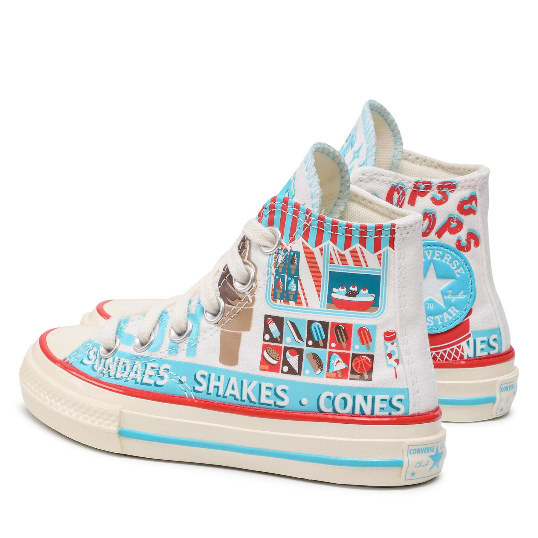 Converse Teniși Chuck 70 Hi A00395C Colorat - Pled.ro