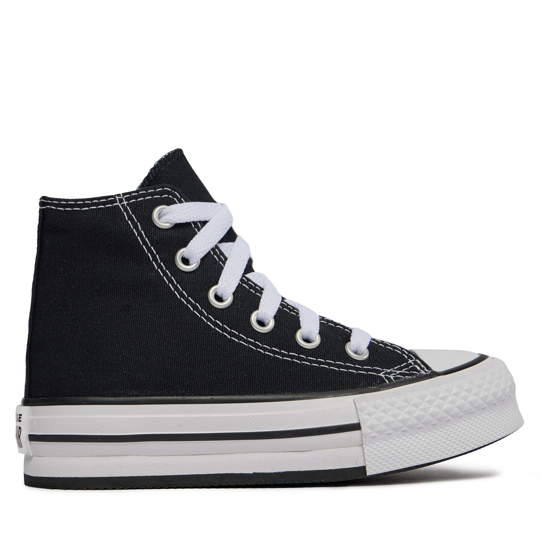 Converse Teniși Chuck Taylor All Star Lift Platform High Top Little Kids 372859C Negru - Pled.ro