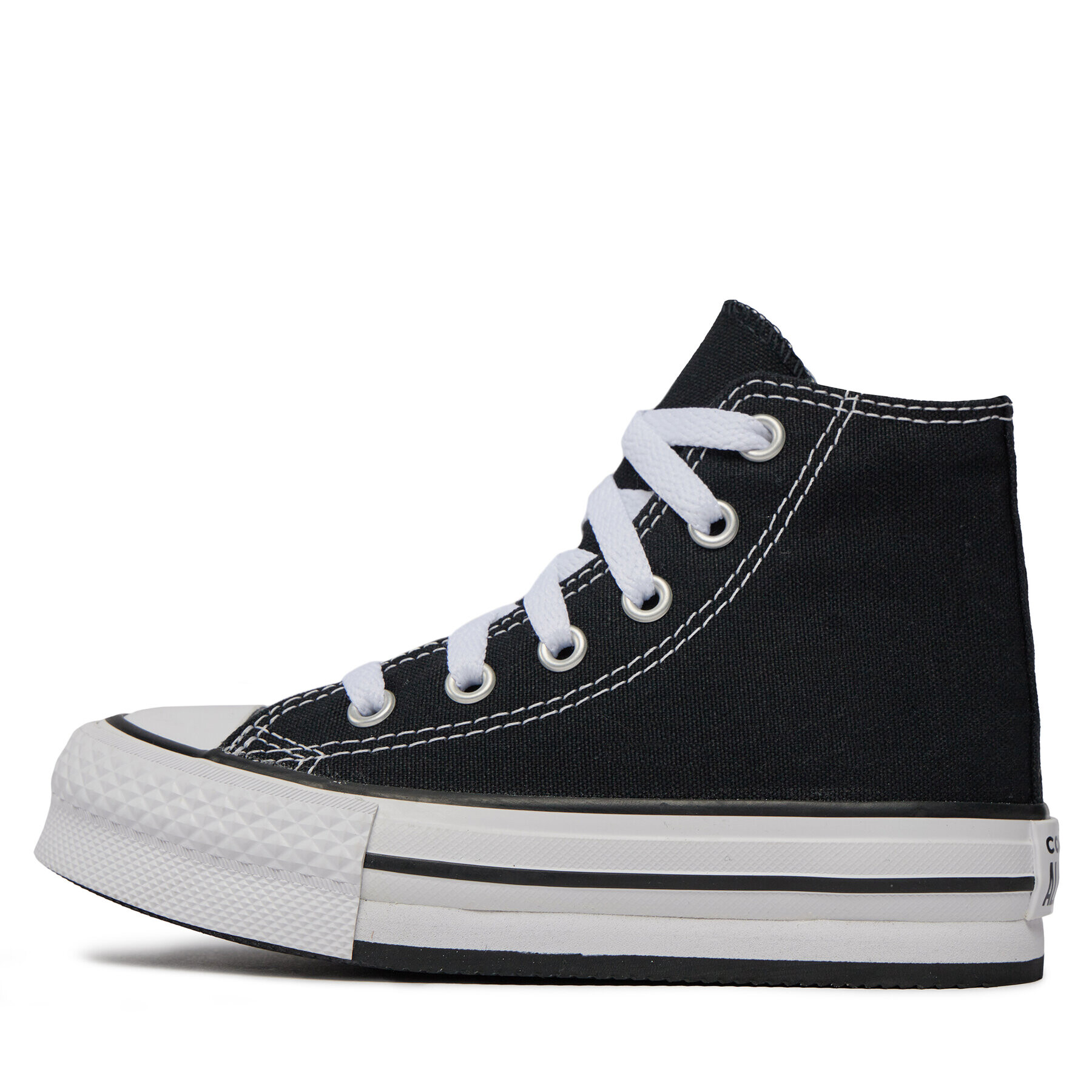 Converse Teniși Chuck Taylor All Star Lift Platform High Top Little Kids 372859C Negru - Pled.ro