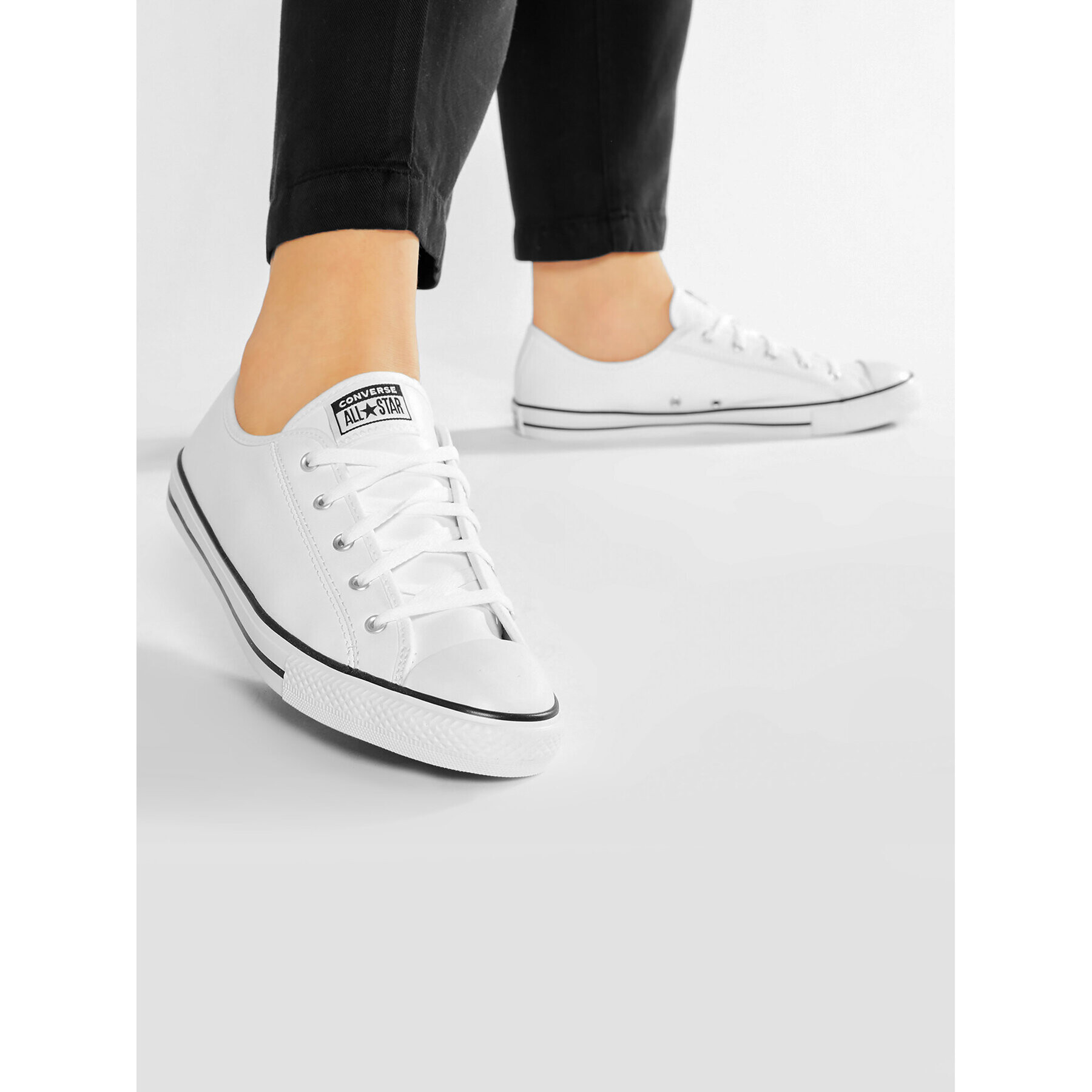 Converse Teniși Ctas Dainty Ox 564984C Alb - Pled.ro