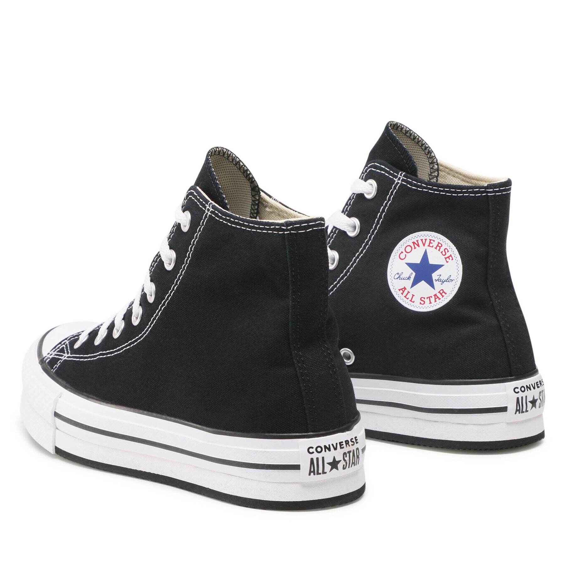 Converse Teniși Ctas Eva Lift Hi 272855C Negru - Pled.ro