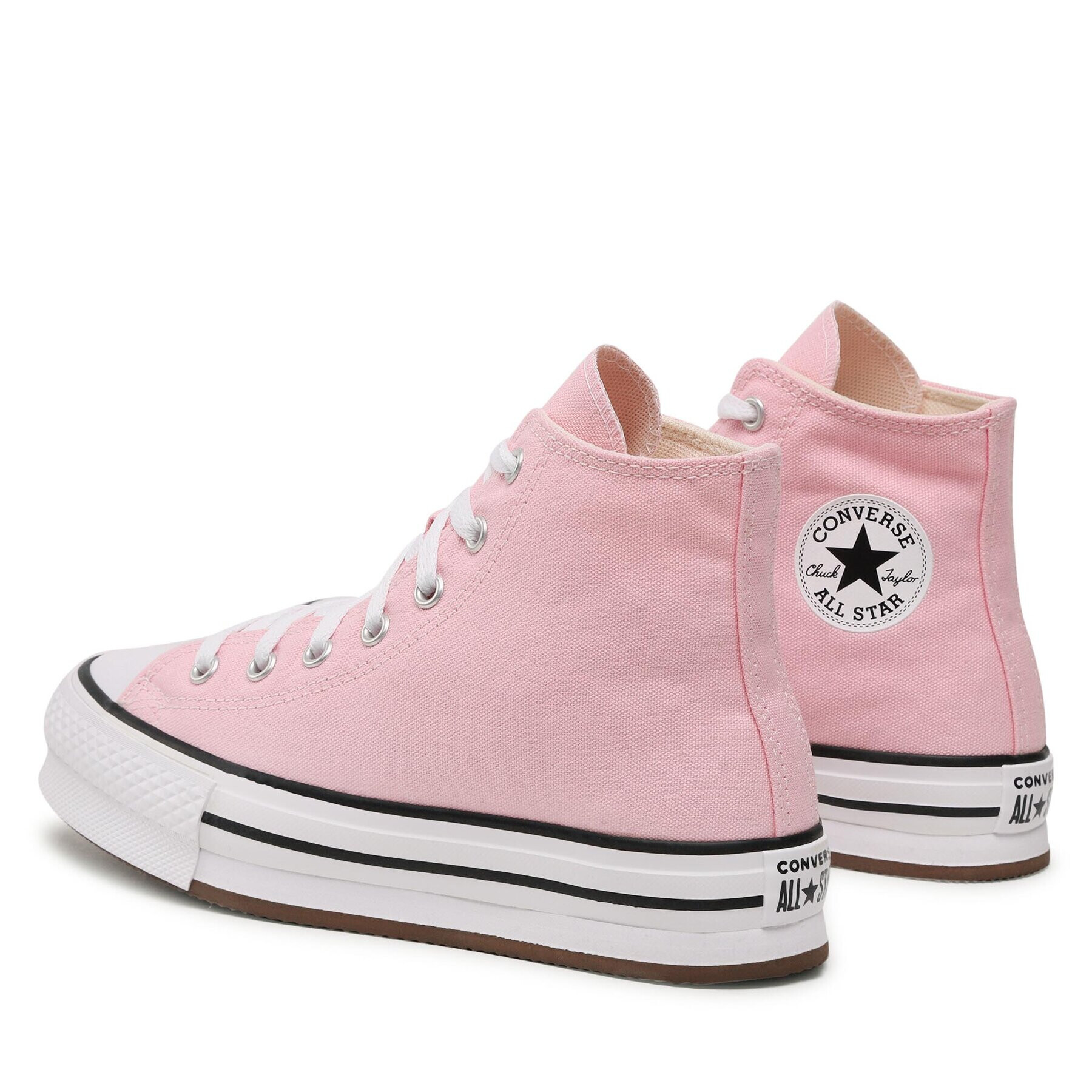 Converse Teniși Ctas Eva Lift-Hi A04354C Roz - Pled.ro