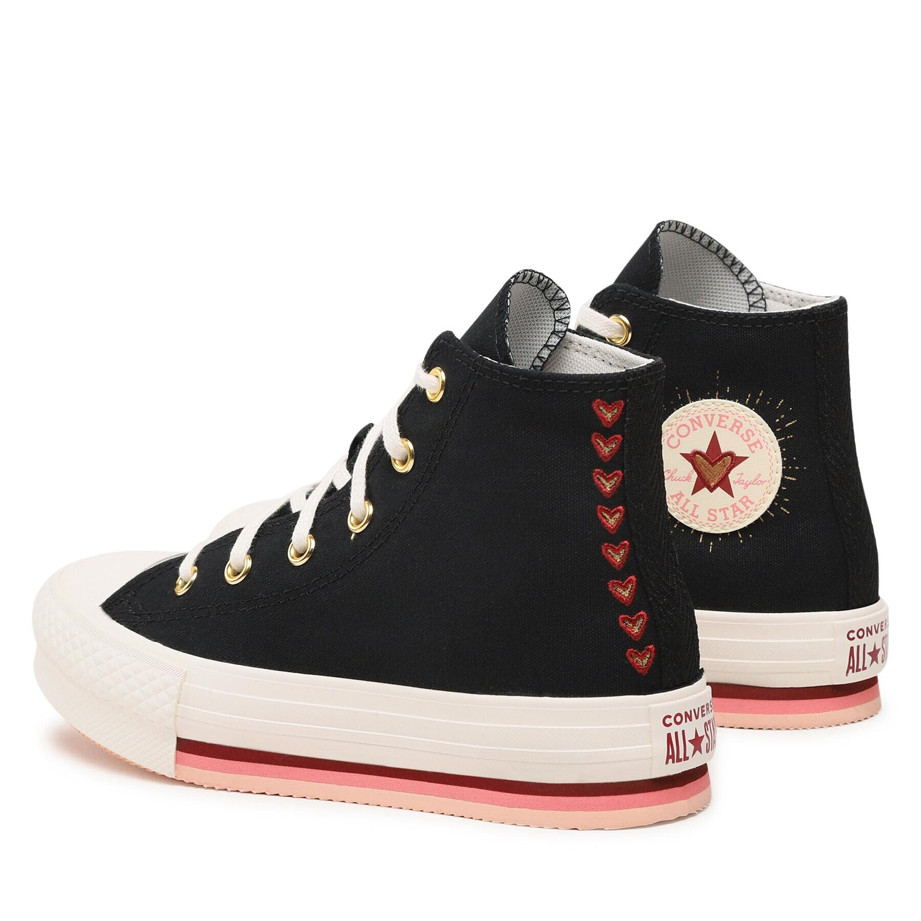 Converse Teniși Ctas Eva Lift Hi A04953C Negru - Pled.ro