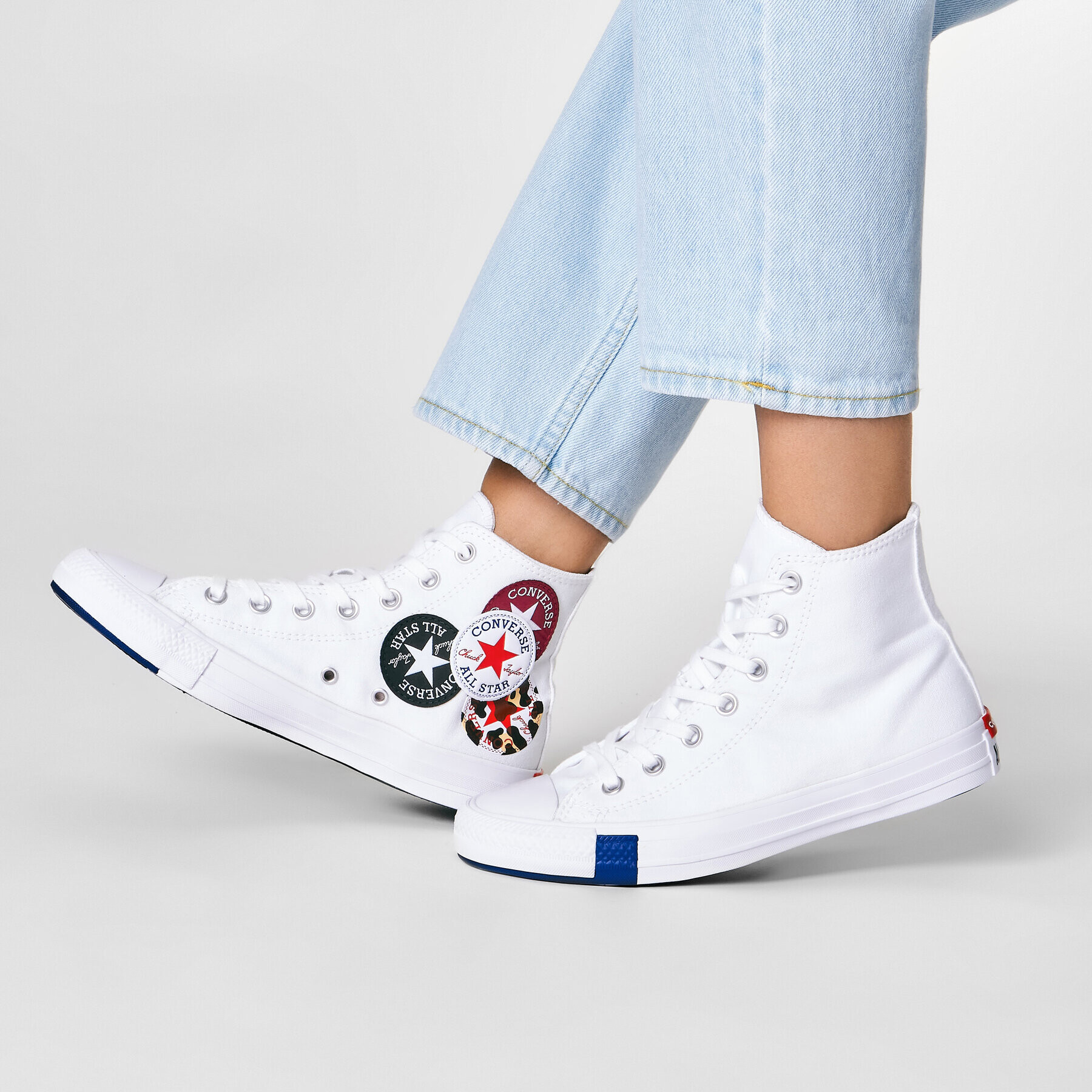 Converse Teniși Ctas Hi 166735C Alb - Pled.ro