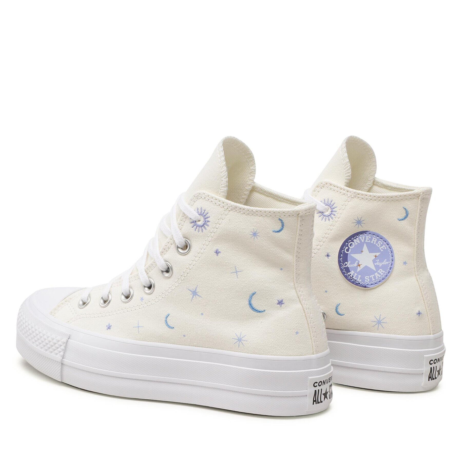 Converse Teniși Ctas Lift Hi A02895C Écru - Pled.ro