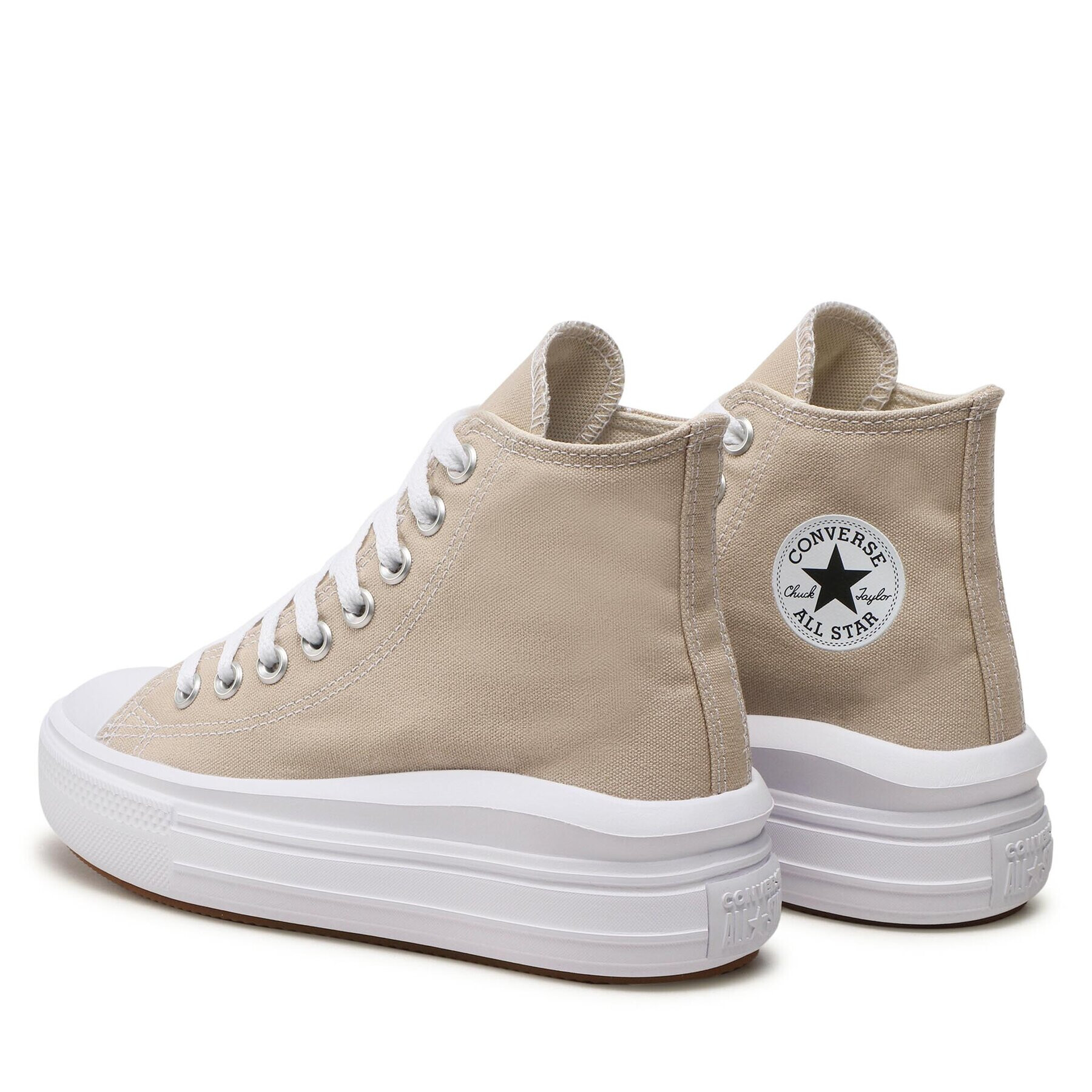 Converse Teniși Ctas Move Hi A04365C Bej - Pled.ro