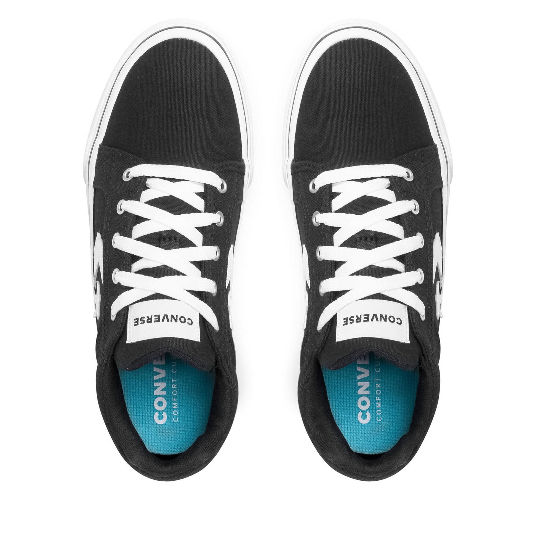 Converse Teniși El Distrito 2.0 Ox 167008C Negru - Pled.ro