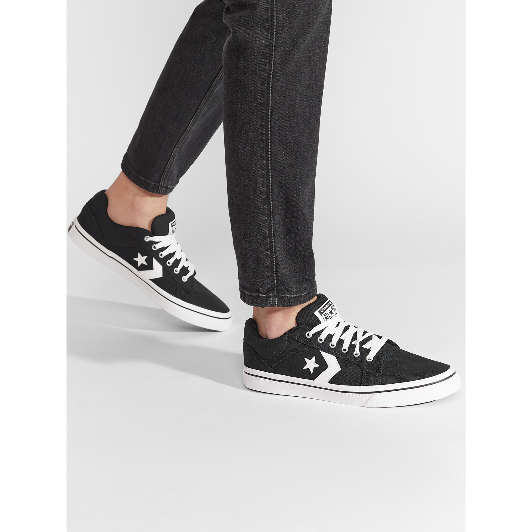 Converse Teniși El Distrito 2.0 Ox 167008C Negru - Pled.ro