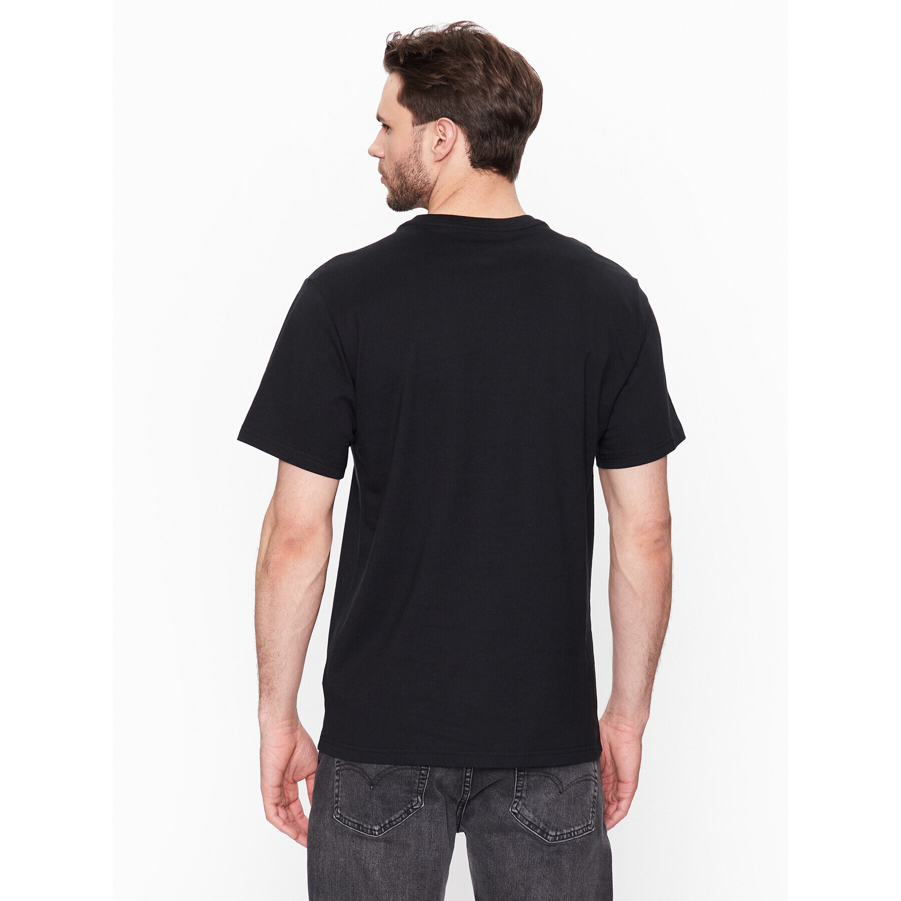 Converse Tricou Classic Remix 10025488-A01 Negru Standard Fit - Pled.ro