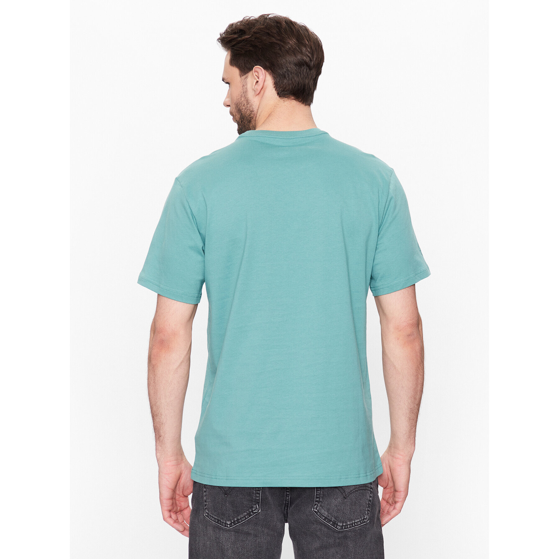 Converse Tricou Classic Remix 10025488-A03 Verde Standard Fit - Pled.ro