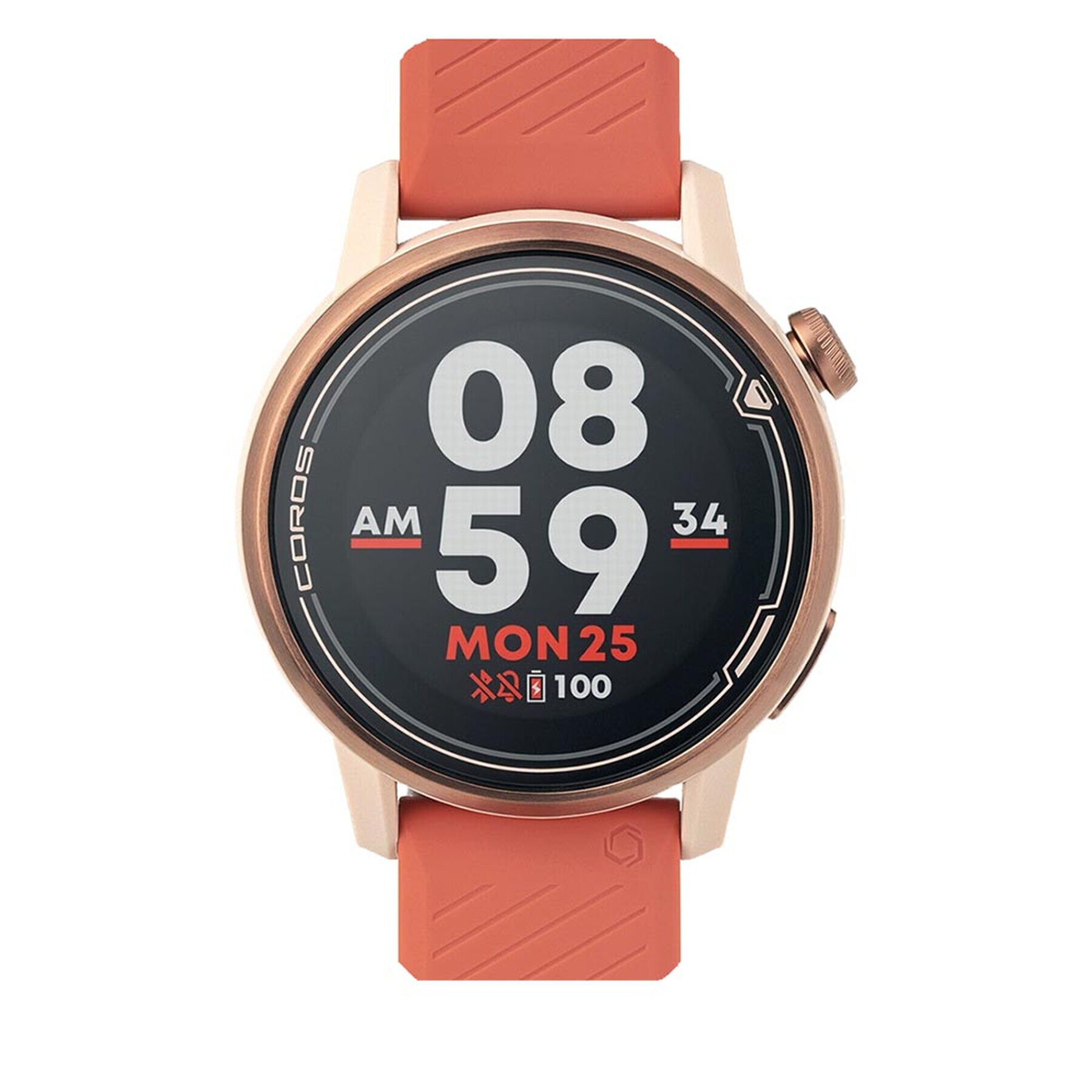 Coros Smartwatch Apex 42Mm WAPXS-COR Portocaliu - Pled.ro