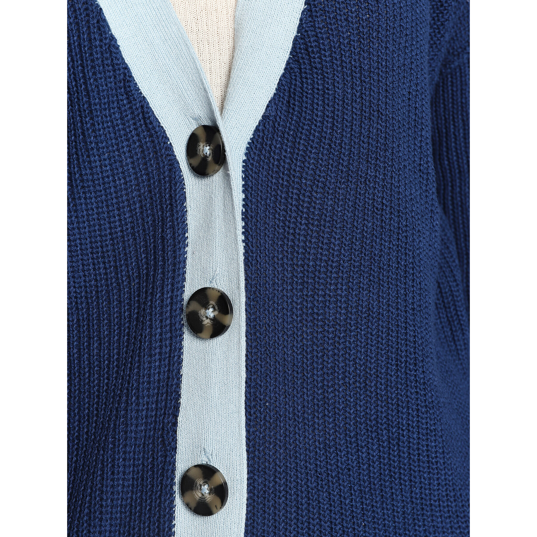 Cotton On Cardigan 2055031 Albastru Regular Fit - Pled.ro