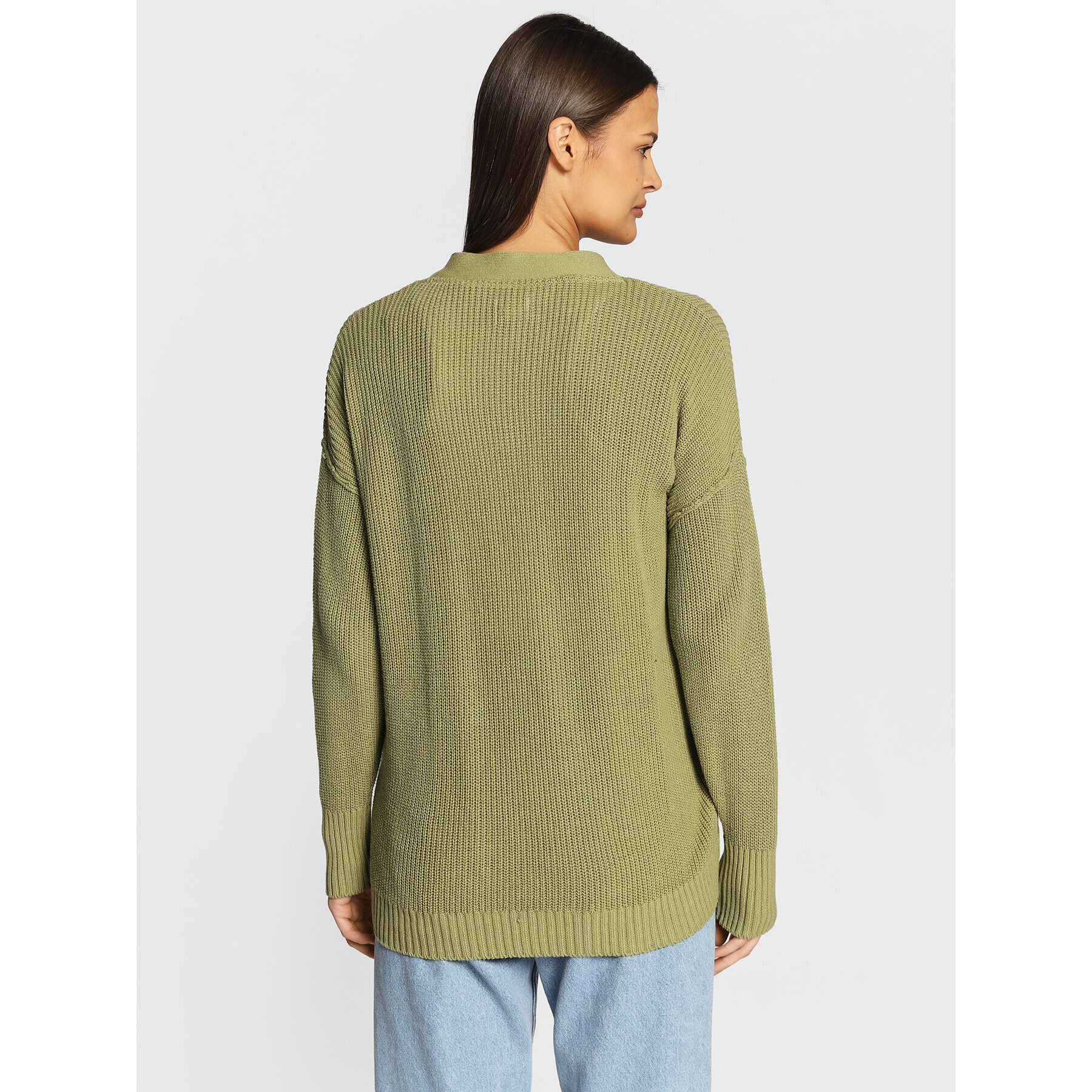 Cotton On Cardigan 2055031 Verde Regular Fit - Pled.ro