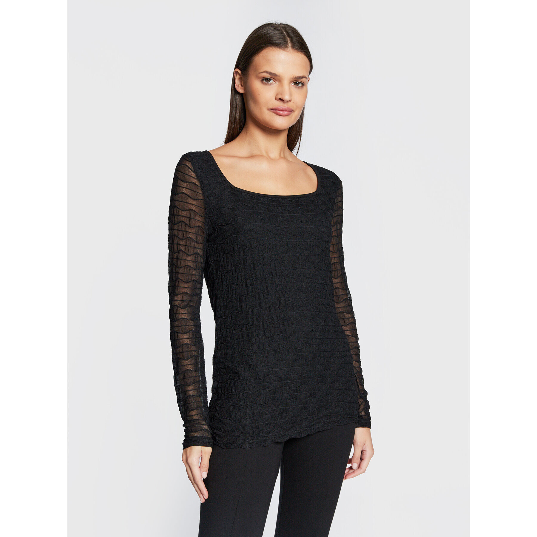 Cream Bluză Mullo 10610716 Negru Regular Fit - Pled.ro