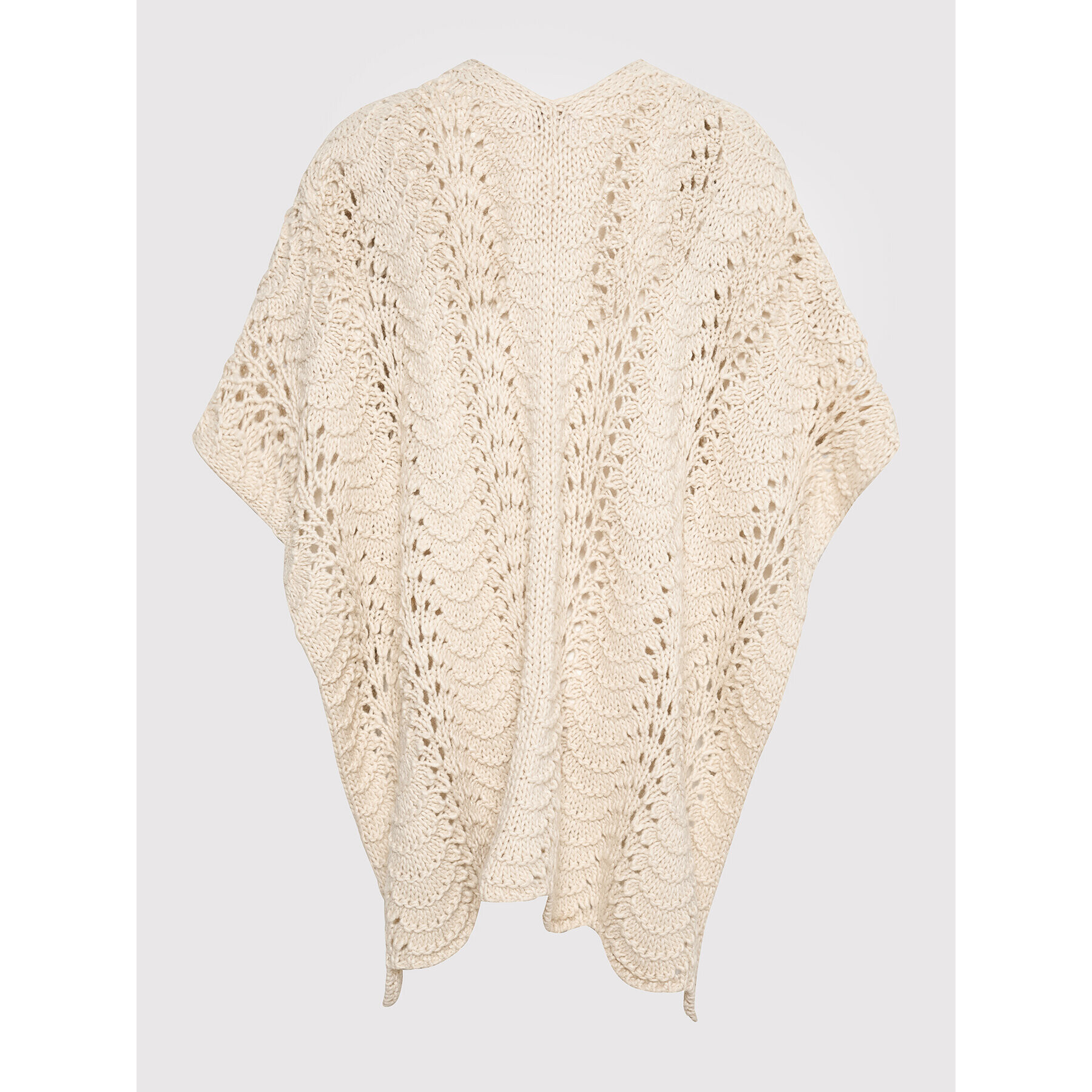 Cream Cardigan CRBlomma 10611069 Bej Oversize - Pled.ro