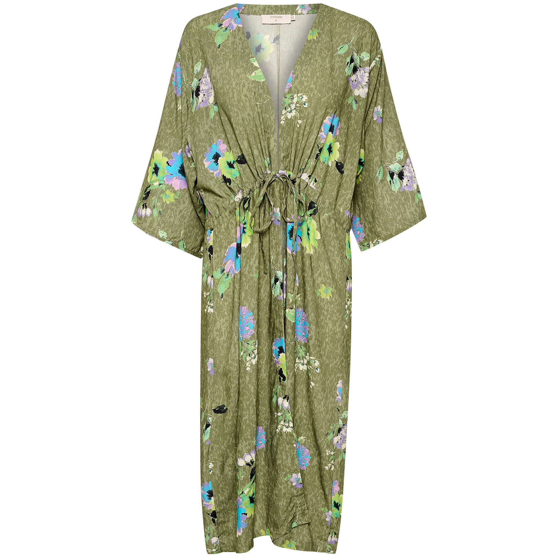 Cream Kimono Bahia 10608185 Verde Loose Fit - Pled.ro