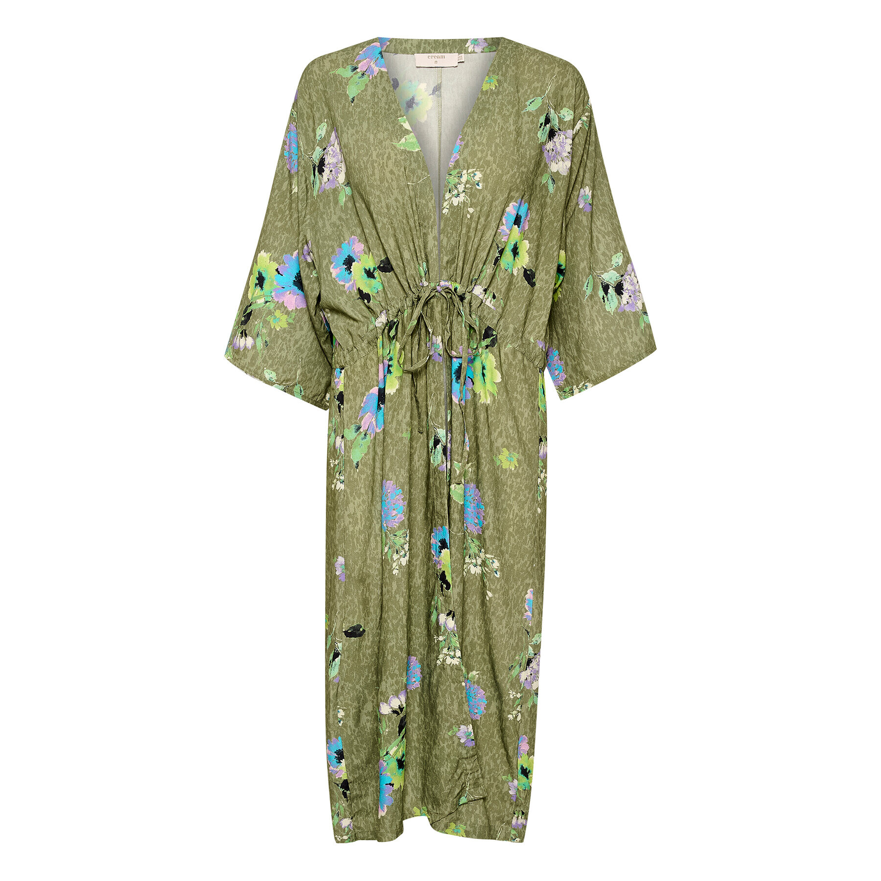 Cream Kimono Bahia 10608185 Verde Loose Fit - Pled.ro