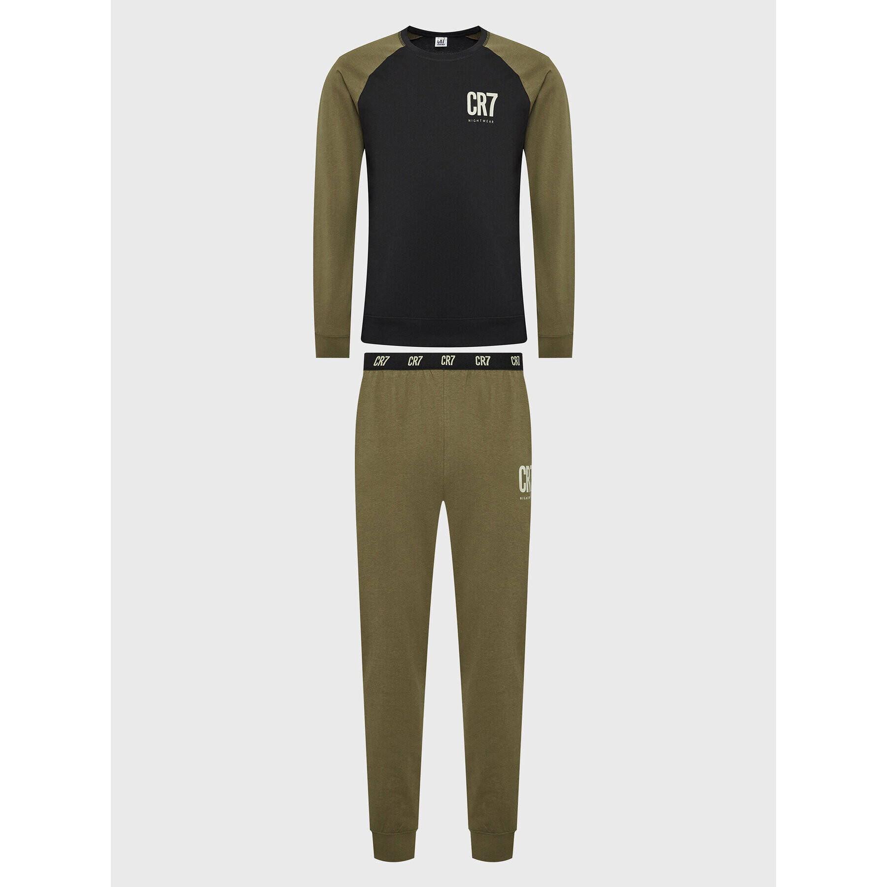 Cristiano Ronaldo CR7 Pijama 8730-42-714 Verde Regular Fit - Pled.ro