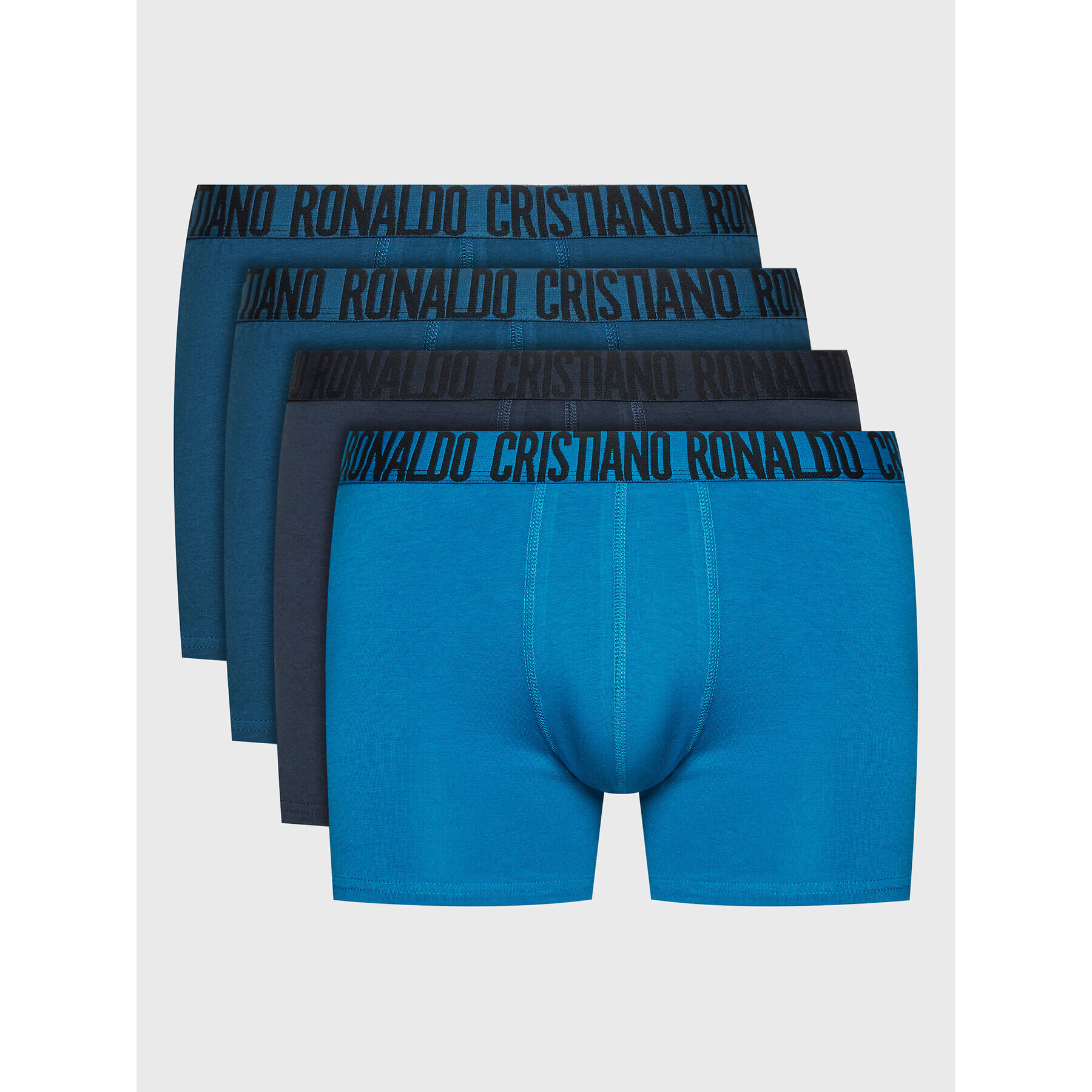 Cristiano Ronaldo CR7 Set 4 perechi de boxeri Basic 8104-49-2465 Colorat - Pled.ro