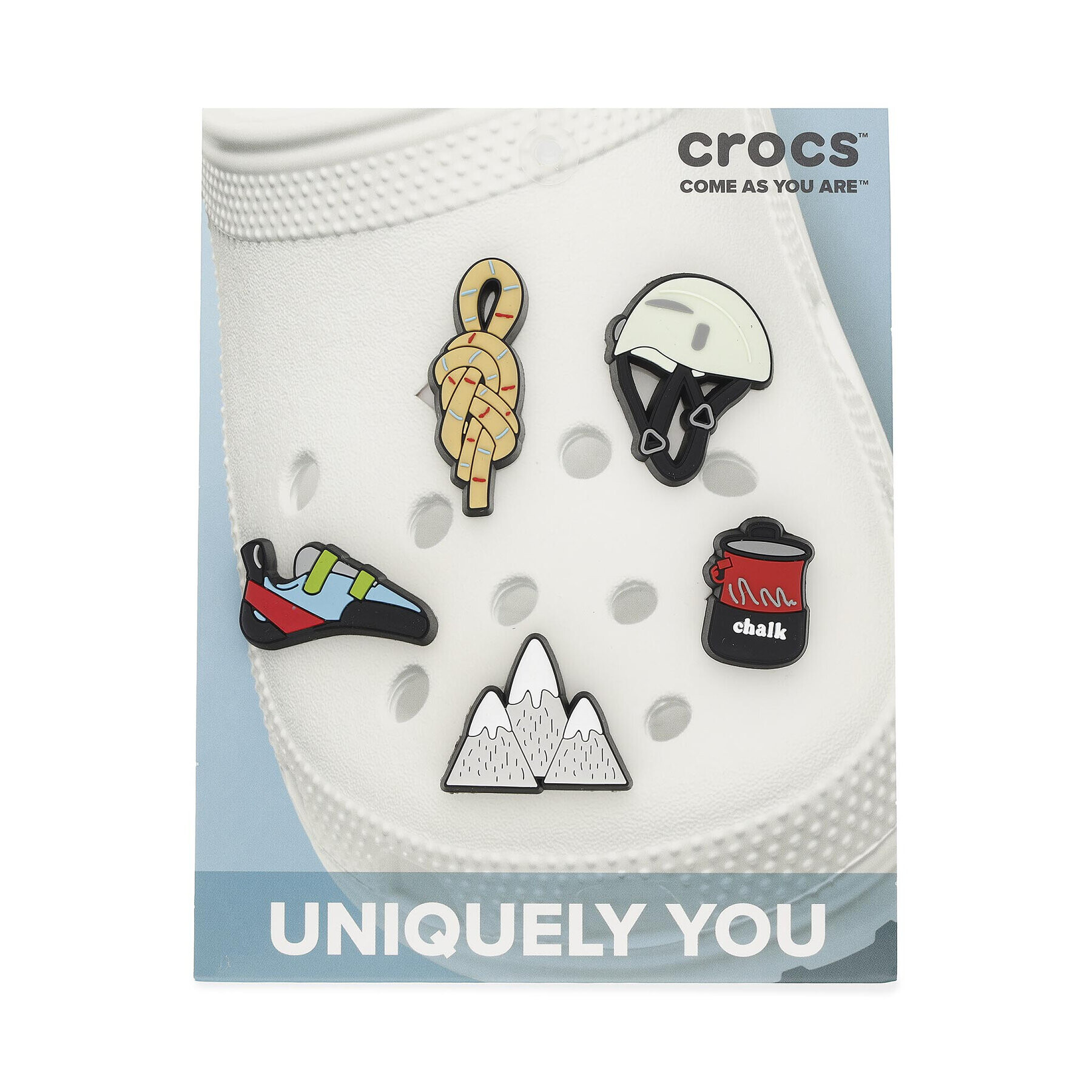 Crocs Accesorii pentru pantofi Jibbitz New Rock Climbing 5 10009510 Colorat - Pled.ro