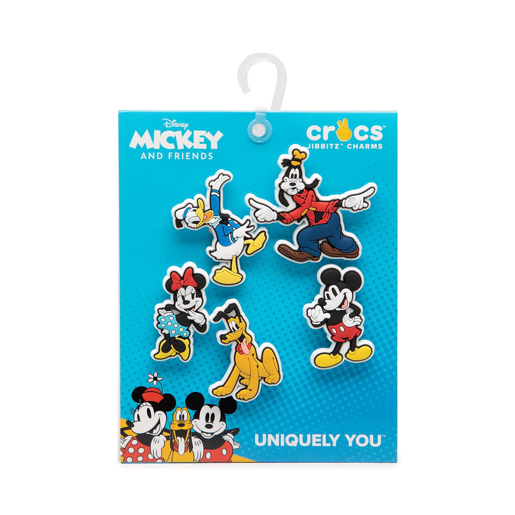 Crocs Accesorii pentru pantofi Jibbitz™ Disney Mickey & Friends 5 Pack 10010001 Colorat - Pled.ro