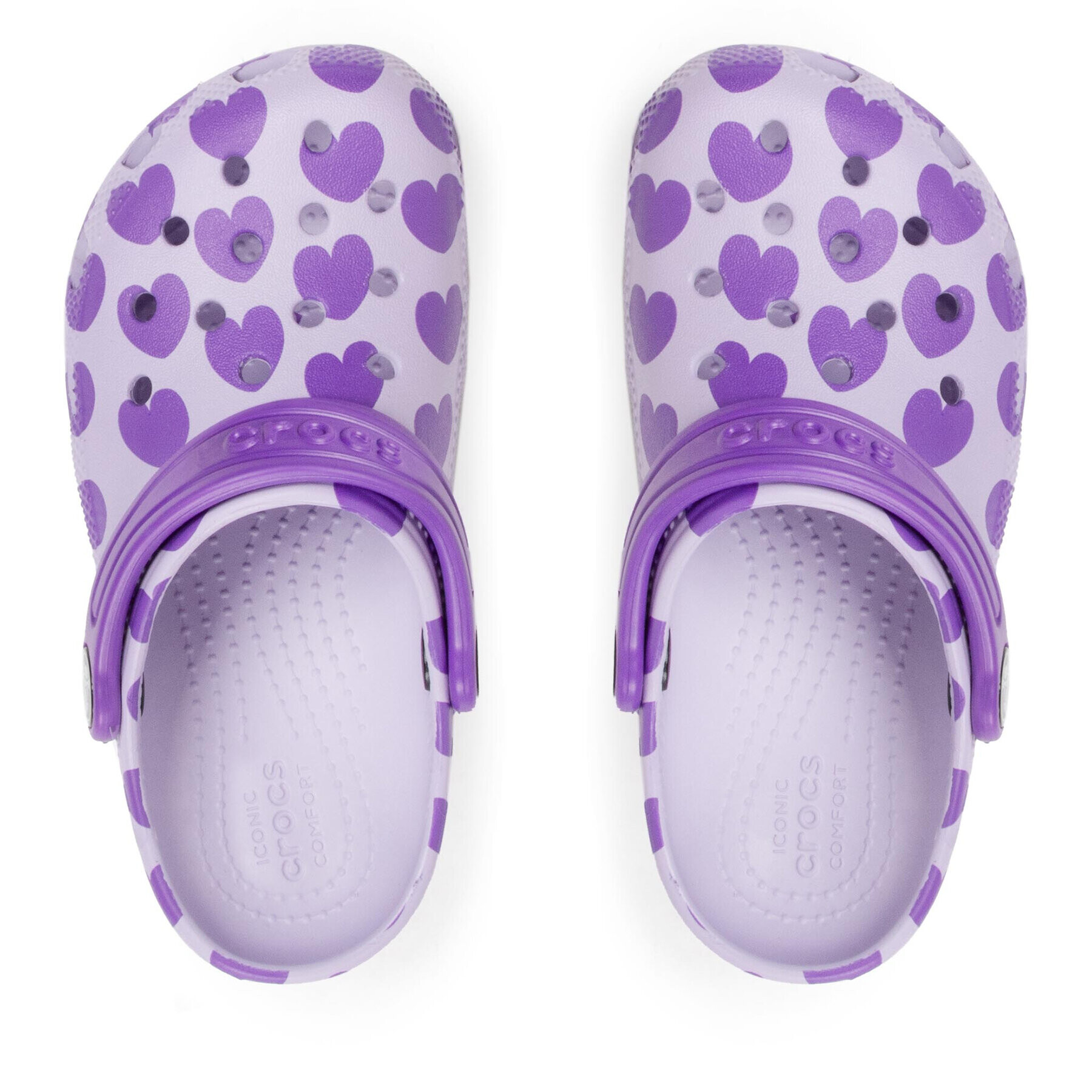 Crocs Șlapi Classic Easy Icon Clog 207599-530 Violet - Pled.ro