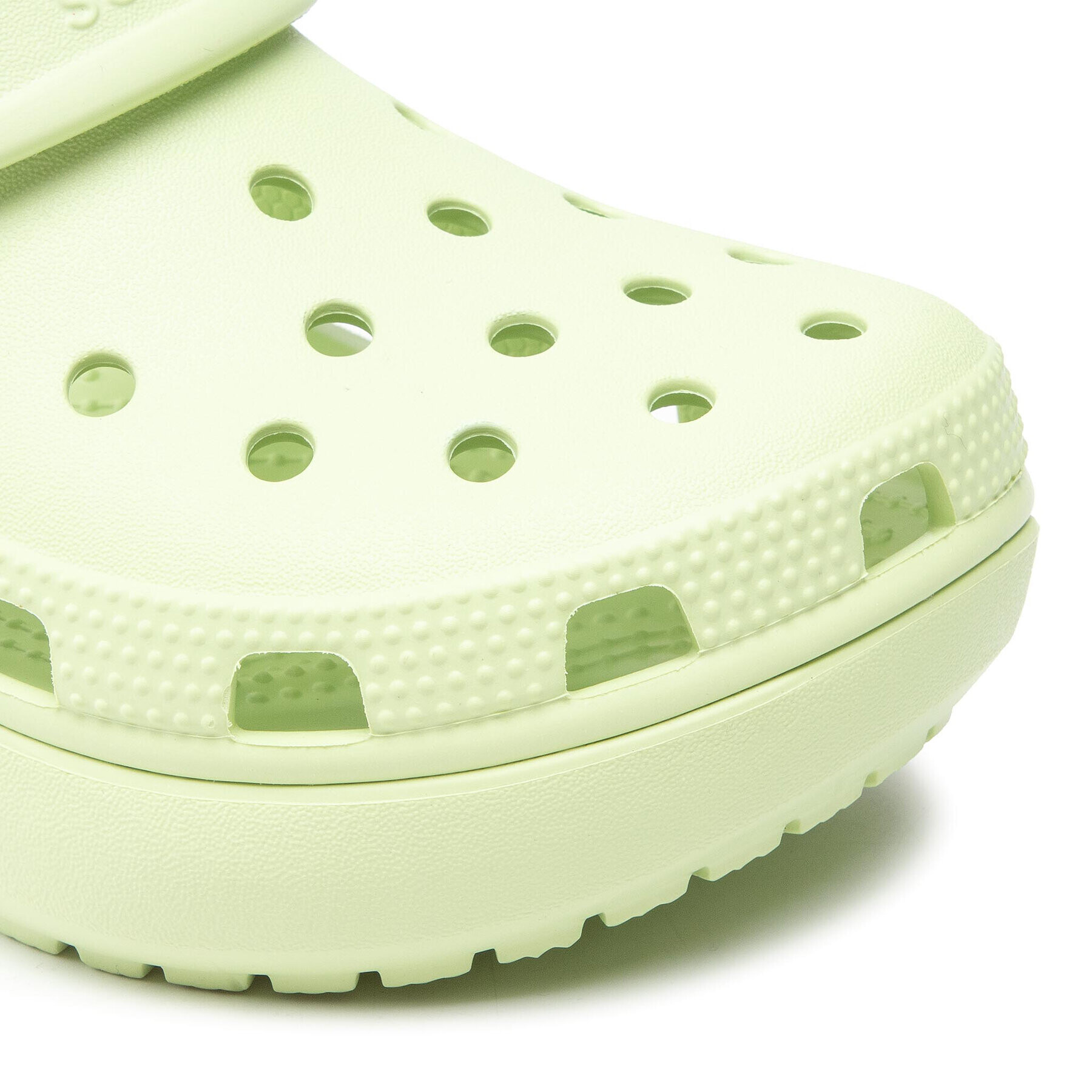 Crocs Șlapi Classic Platform Clog 206750 Verde - Pled.ro