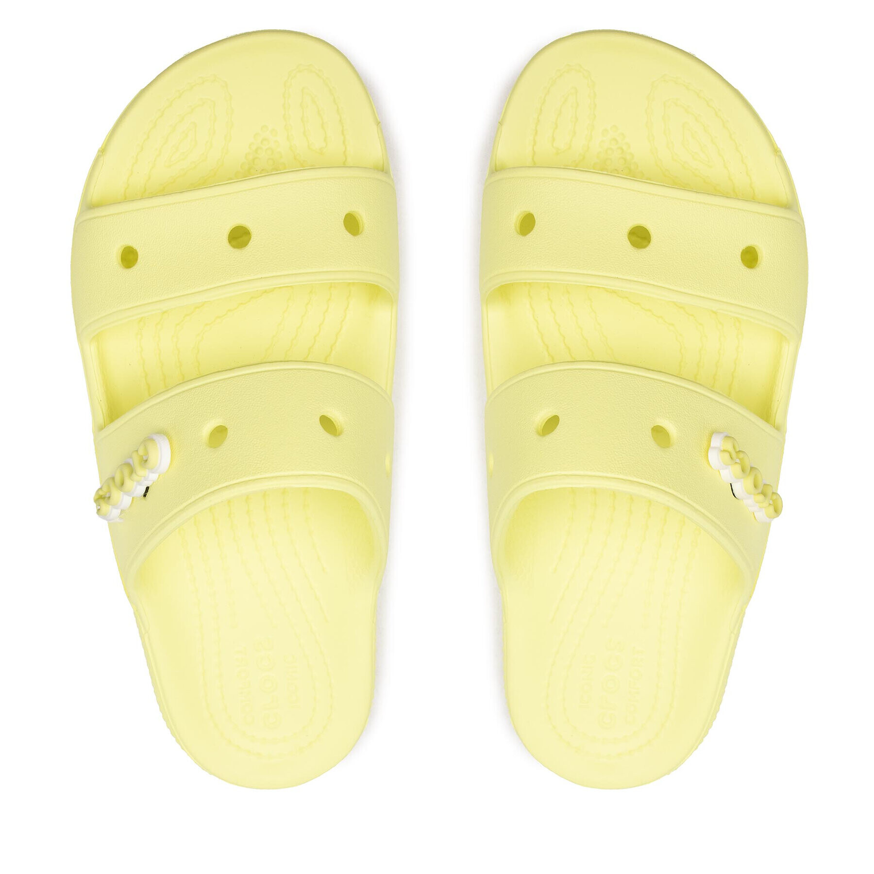 Crocs Șlapi Classic Sandal 206761 Galben - Pled.ro