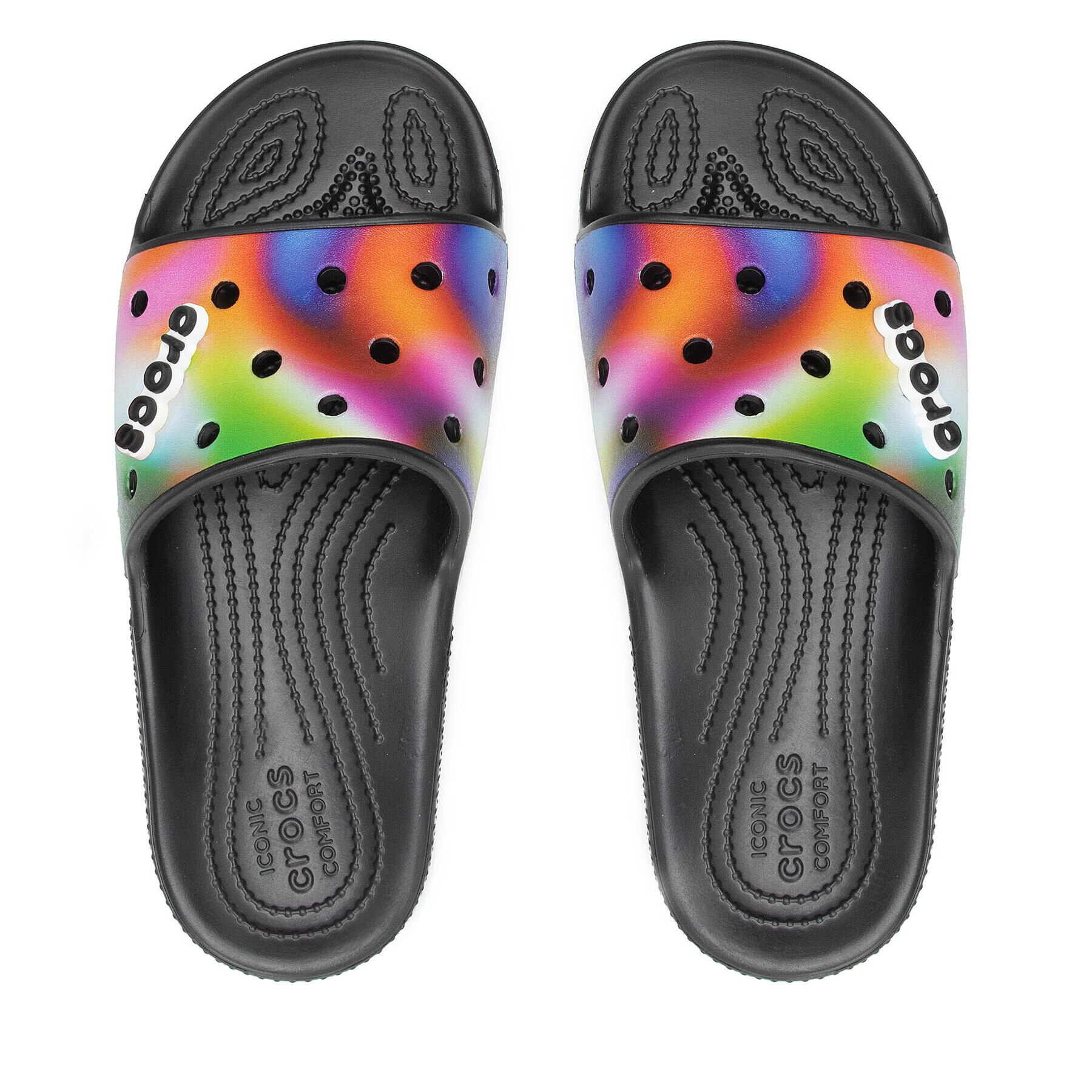 Crocs Șlapi Classic Solarized Slide 207557 Colorat - Pled.ro