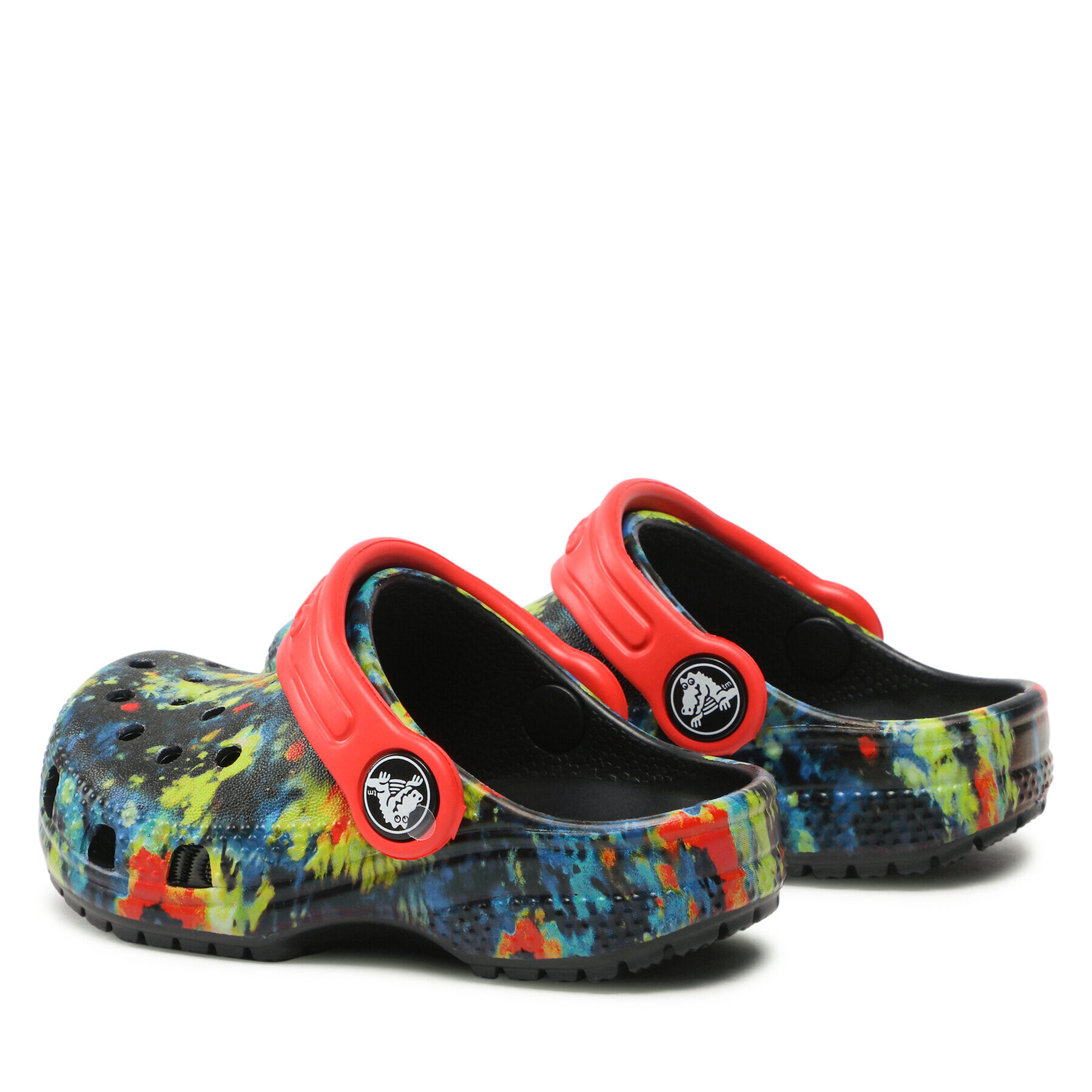 Crocs Șlapi Classic Tie Dye Graphic Clog T 206994 Colorat - Pled.ro