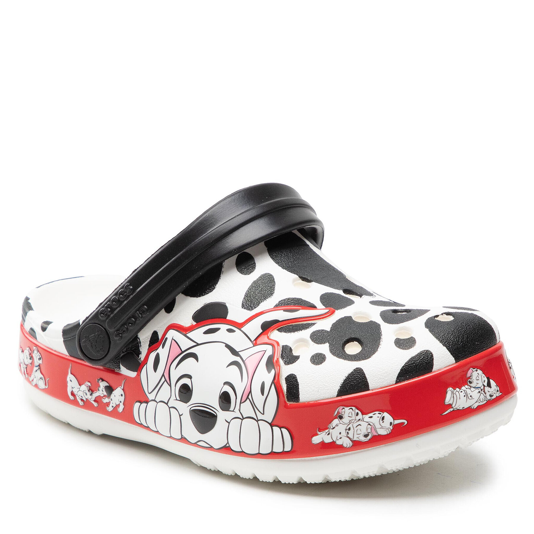 Crocs Șlapi Fl 101 Dalmatians Clog K 207483 Alb - Pled.ro